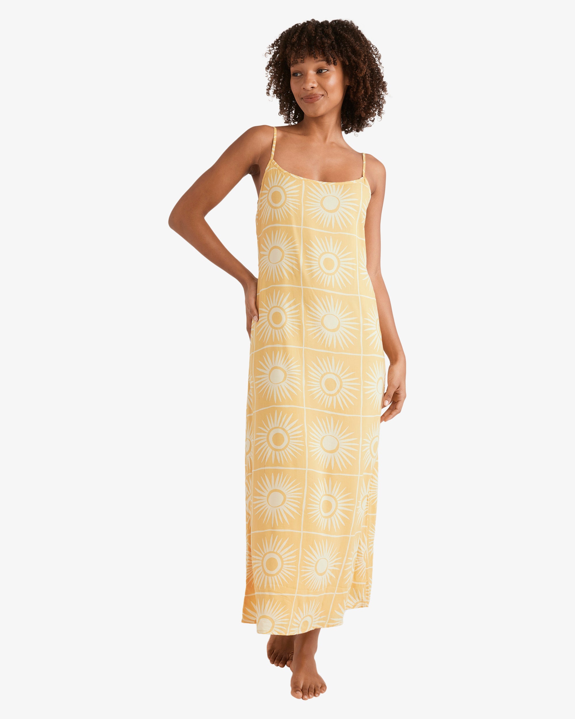 Womens Sun Glow Maxi Dress