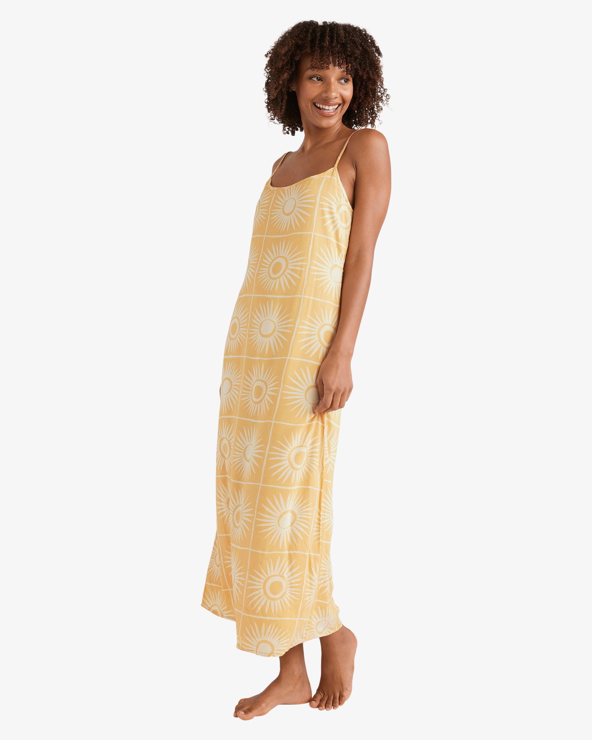 Womens Sun Glow Maxi Dress