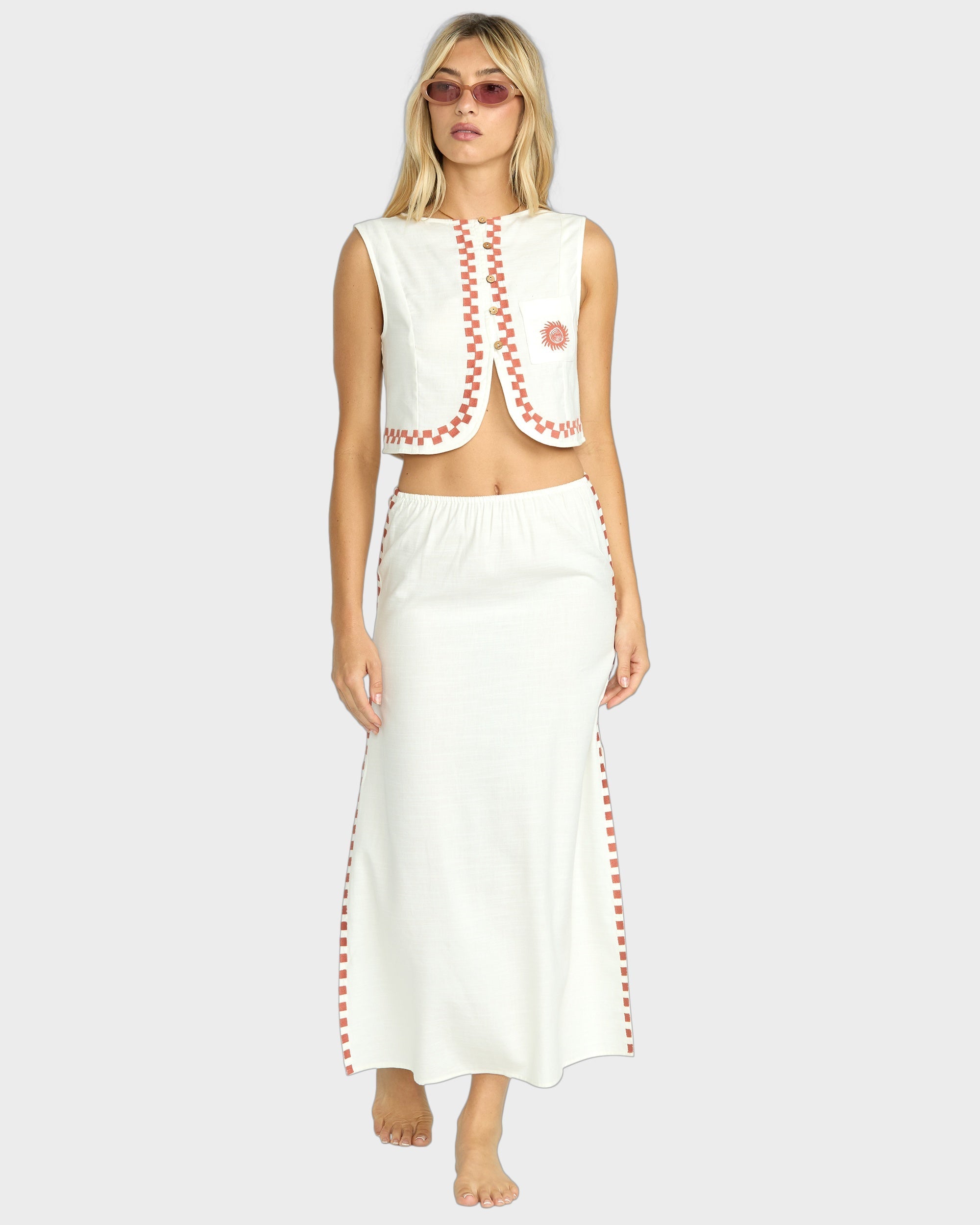 Womens Secret Cove Midi Skirt