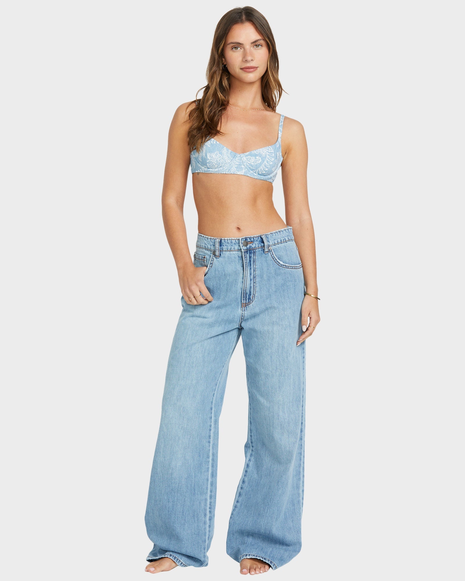 メンズ BILLABONG Cropped Denim Pants