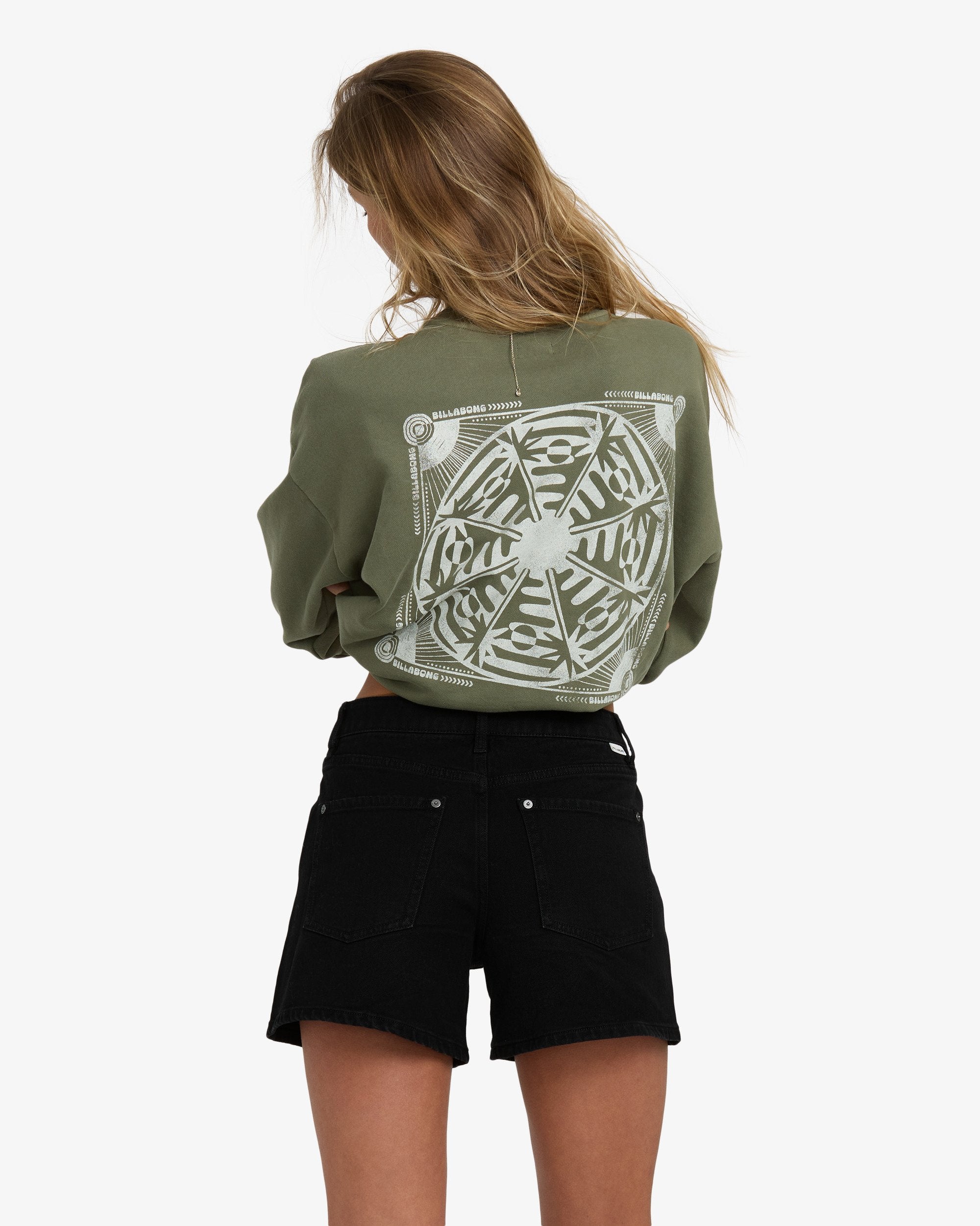 Womens Shifter Denim Shorts