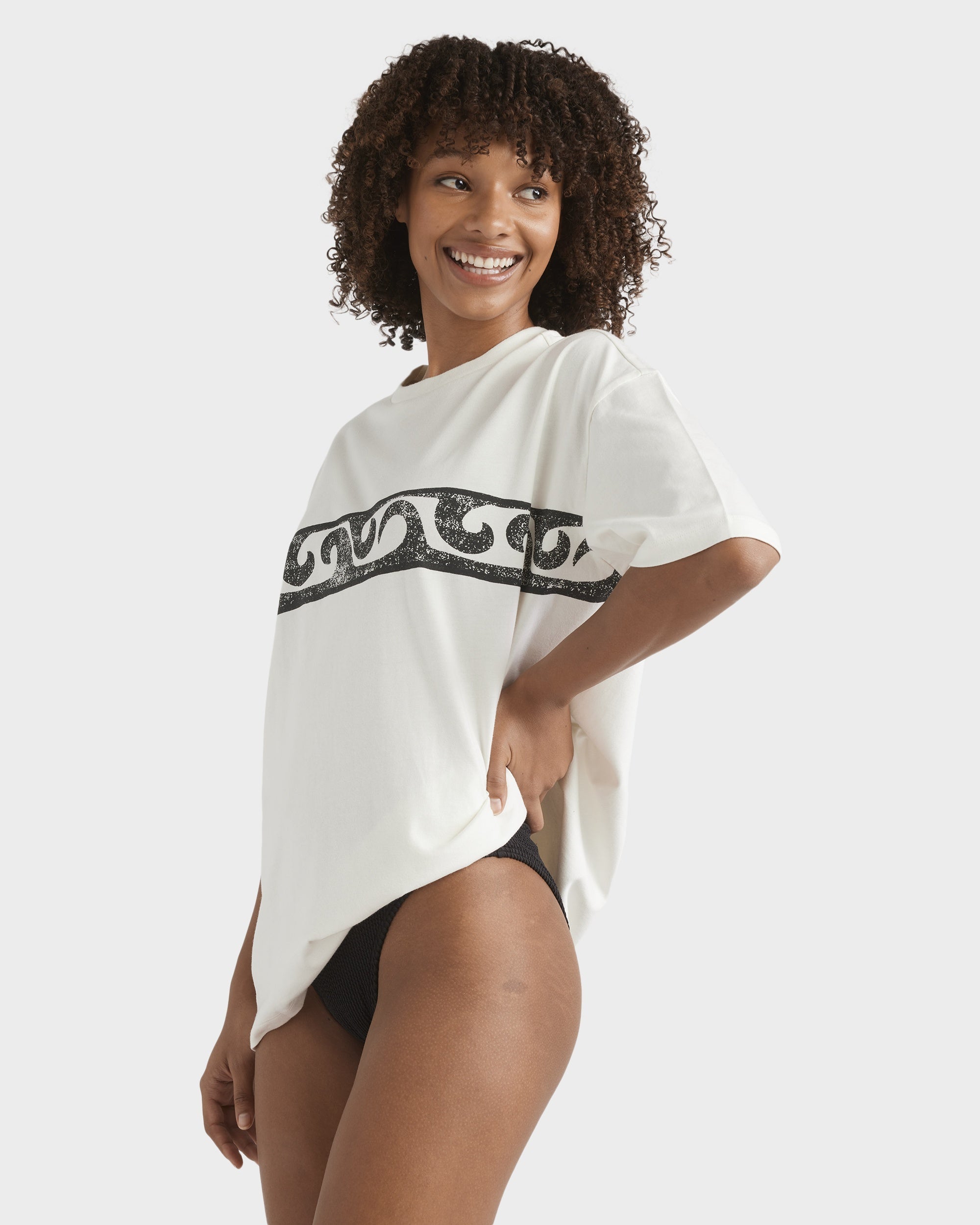 Womens Wave Fade T-Shirt