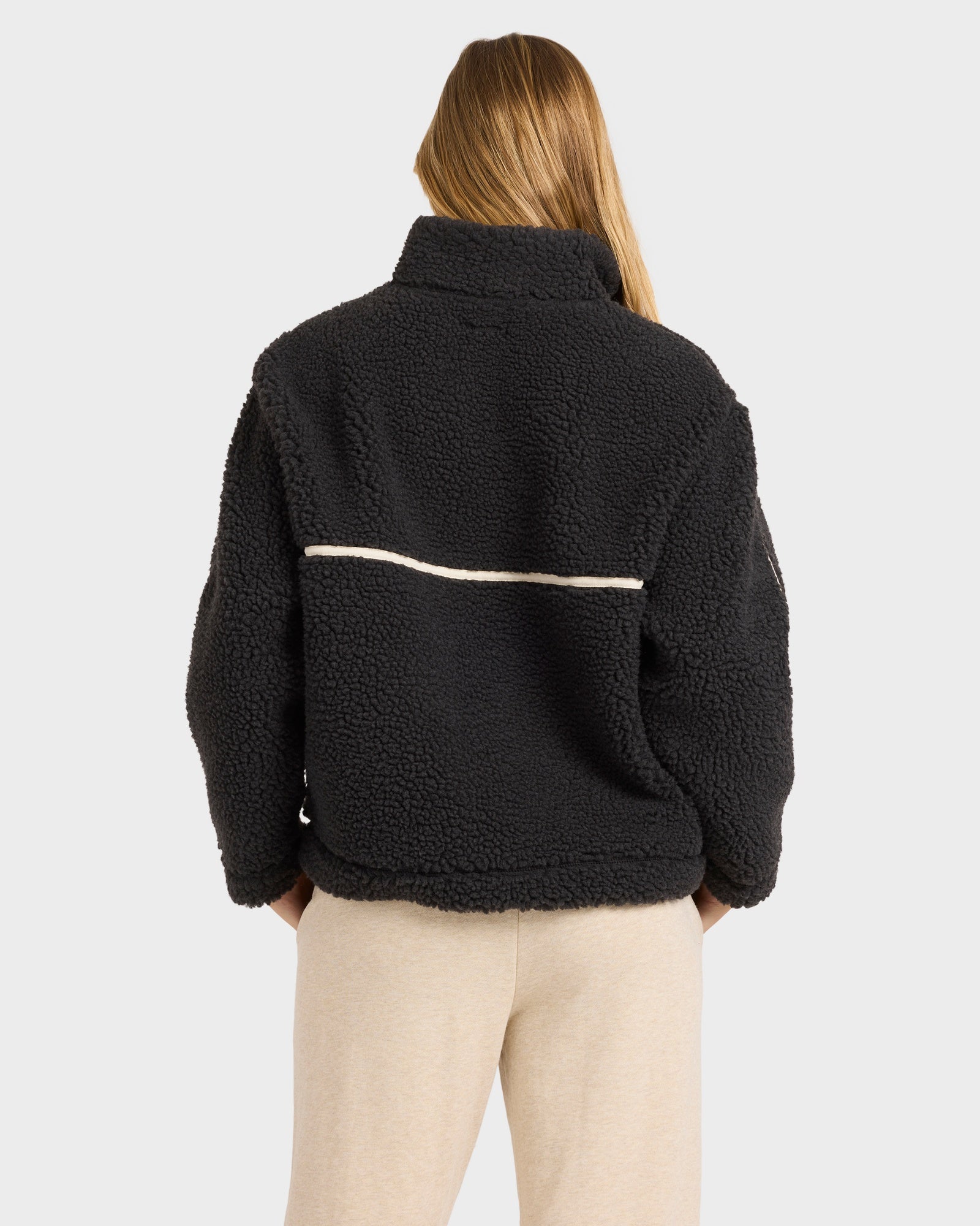Womens Getting Warm Shrpa Half Zip Pullover