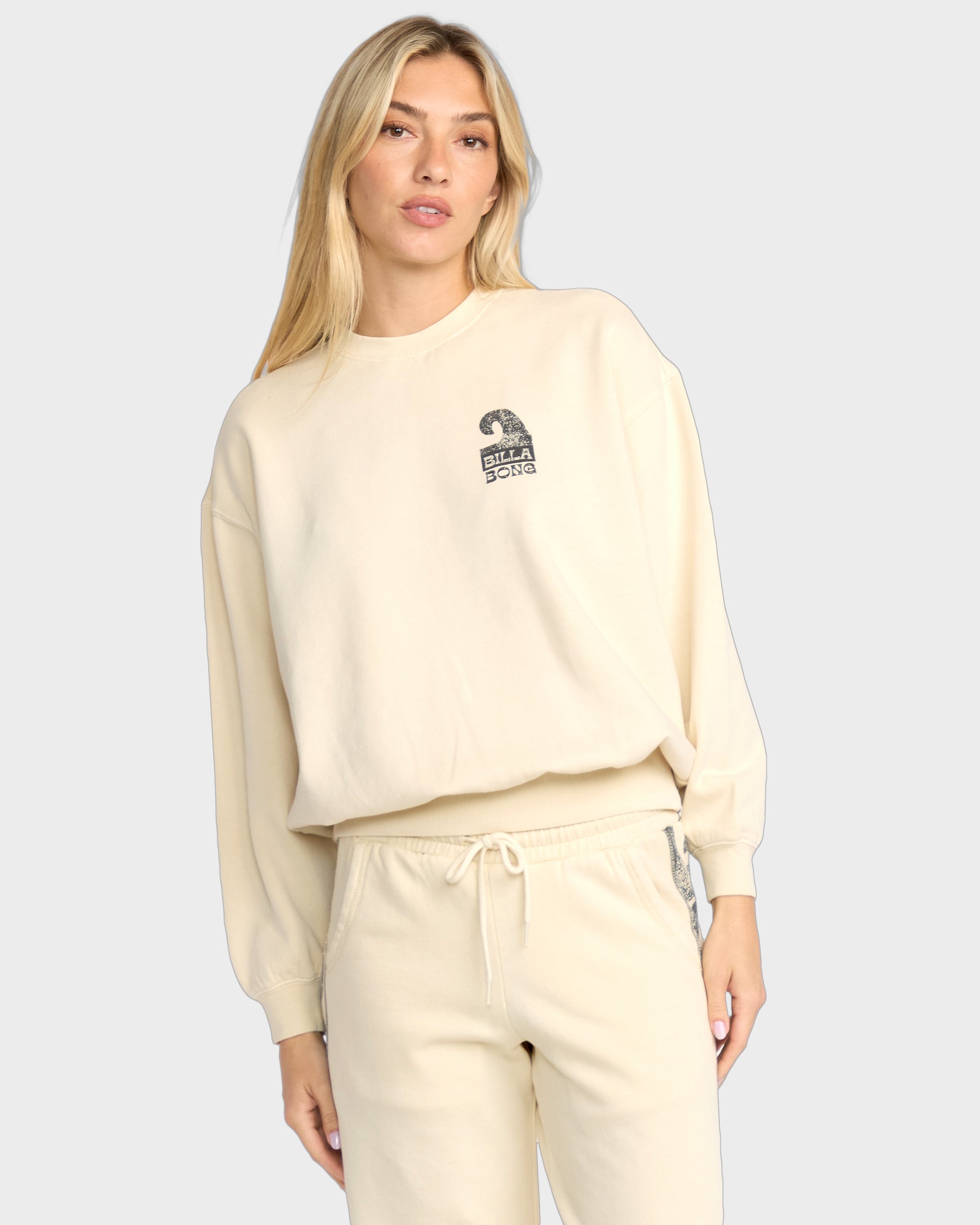 Womens Sun Wave Livin Crew Neck
