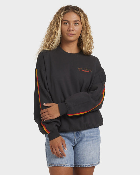 Womens Otis Arch Diamond Crew Neck