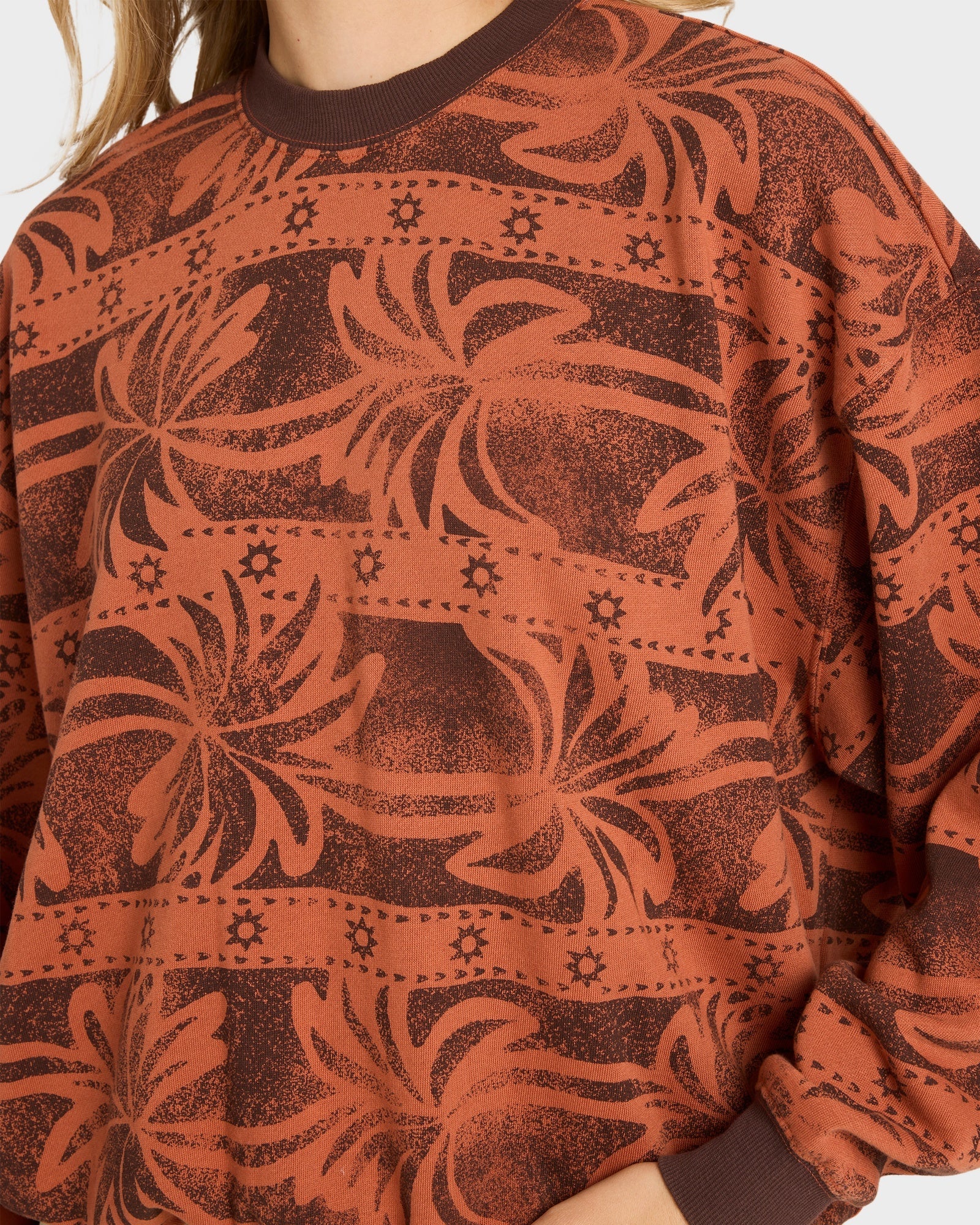 Womens Vida Palms Crew Neck