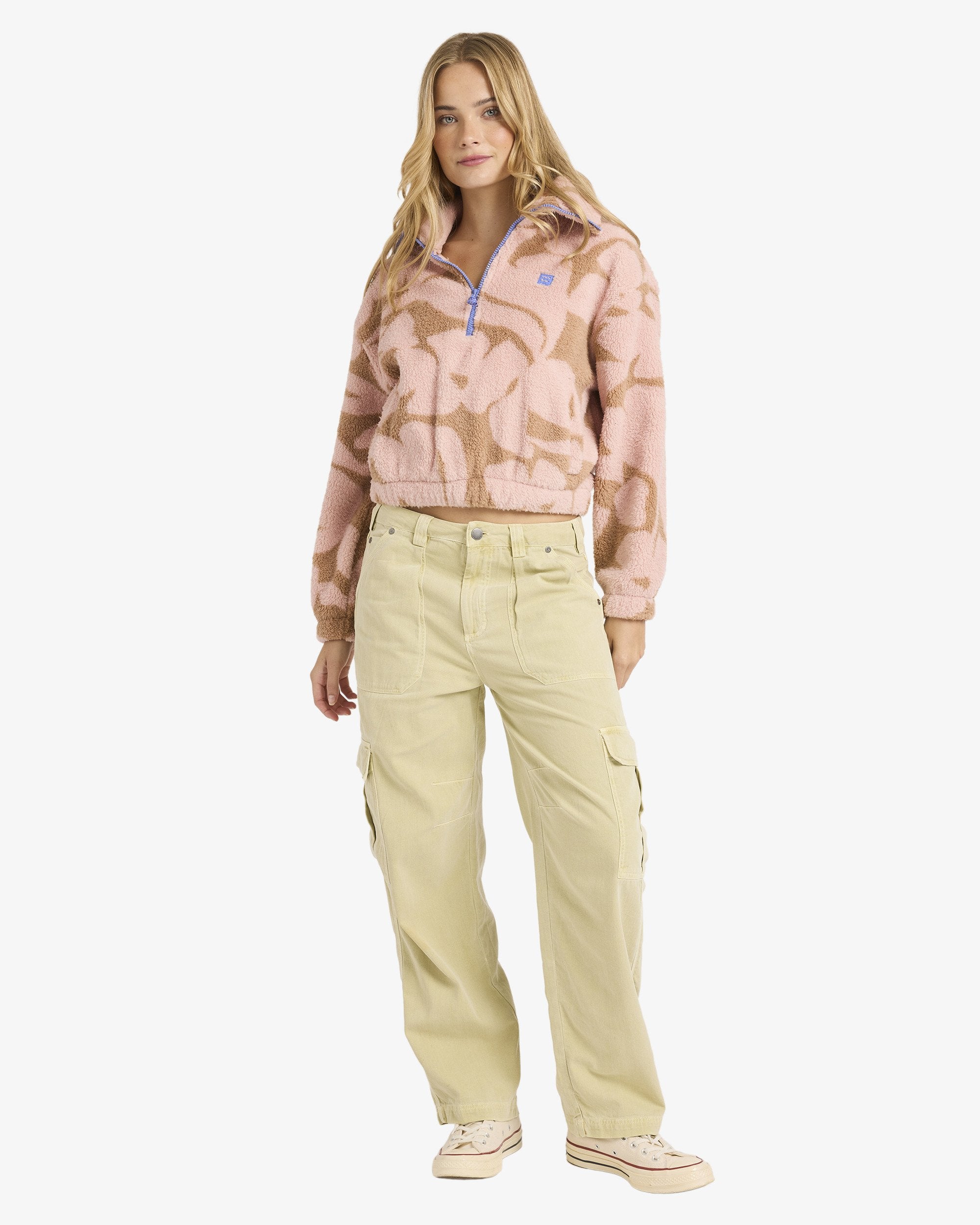 Womens Barra Half Zip Pullover