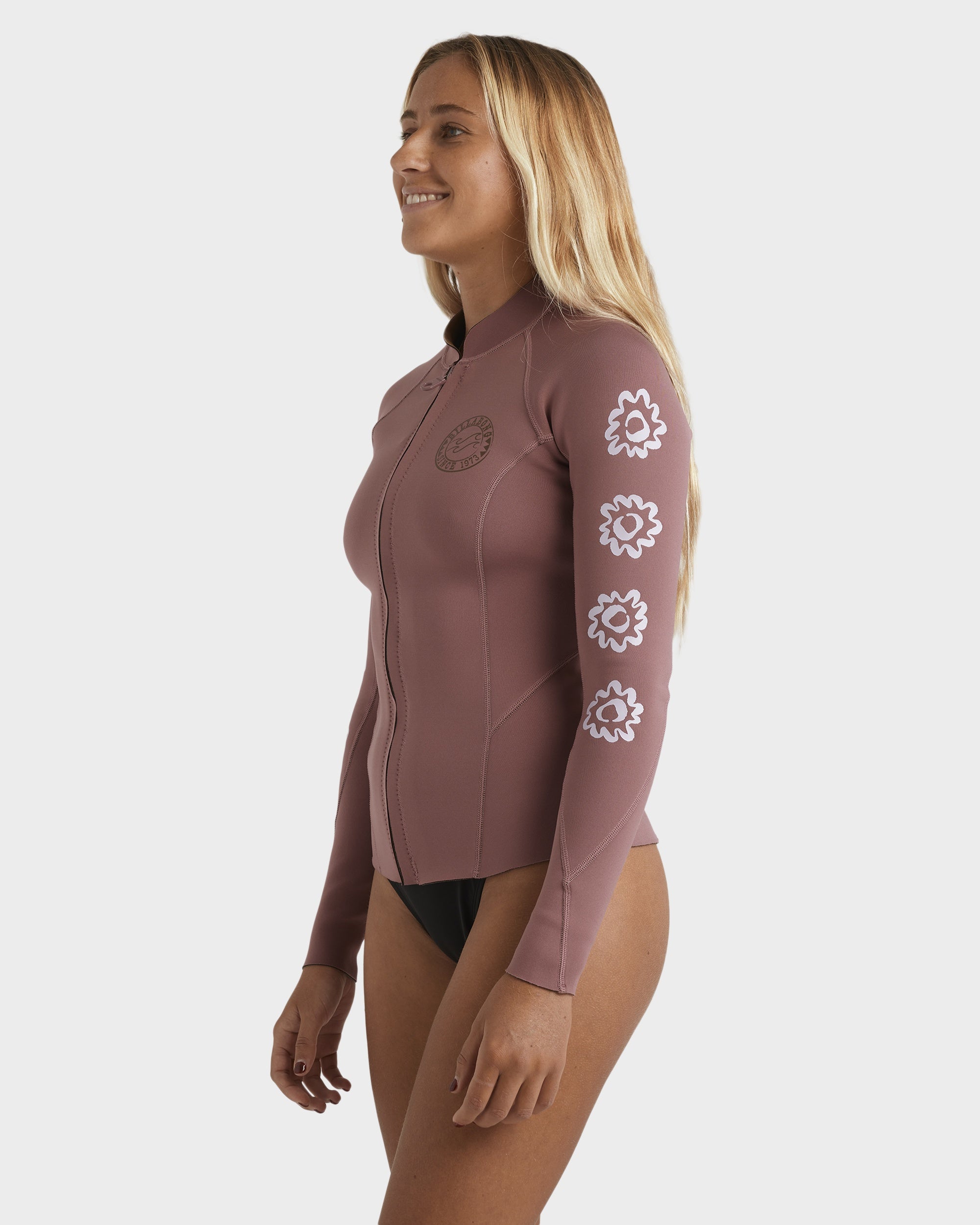 Womens 1/1 Peeky Long Sleeve Wetsuit Top