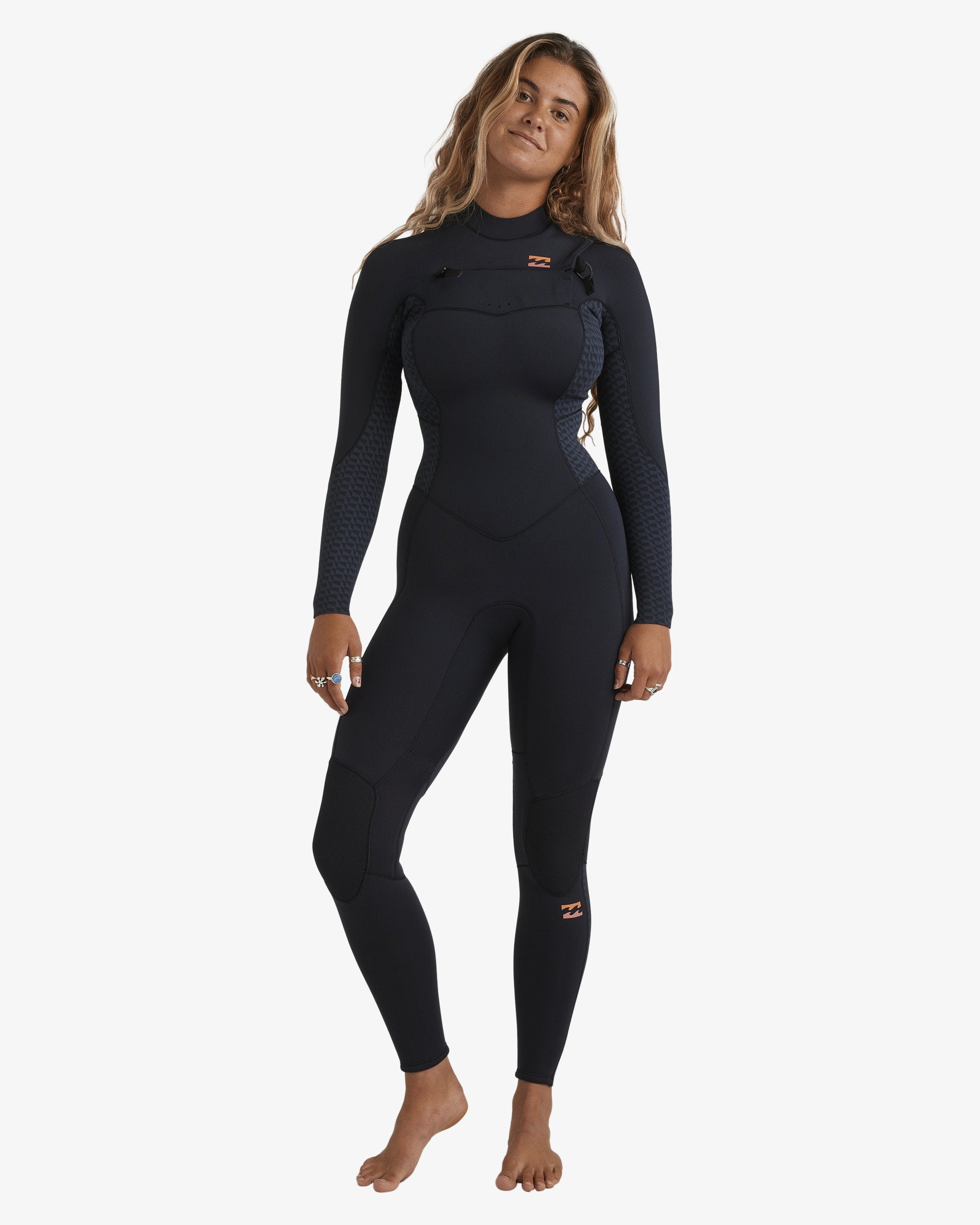 Womens 3/2mm Synergy Natural Chest Zip Steamer Wetsuit – Billabong AU