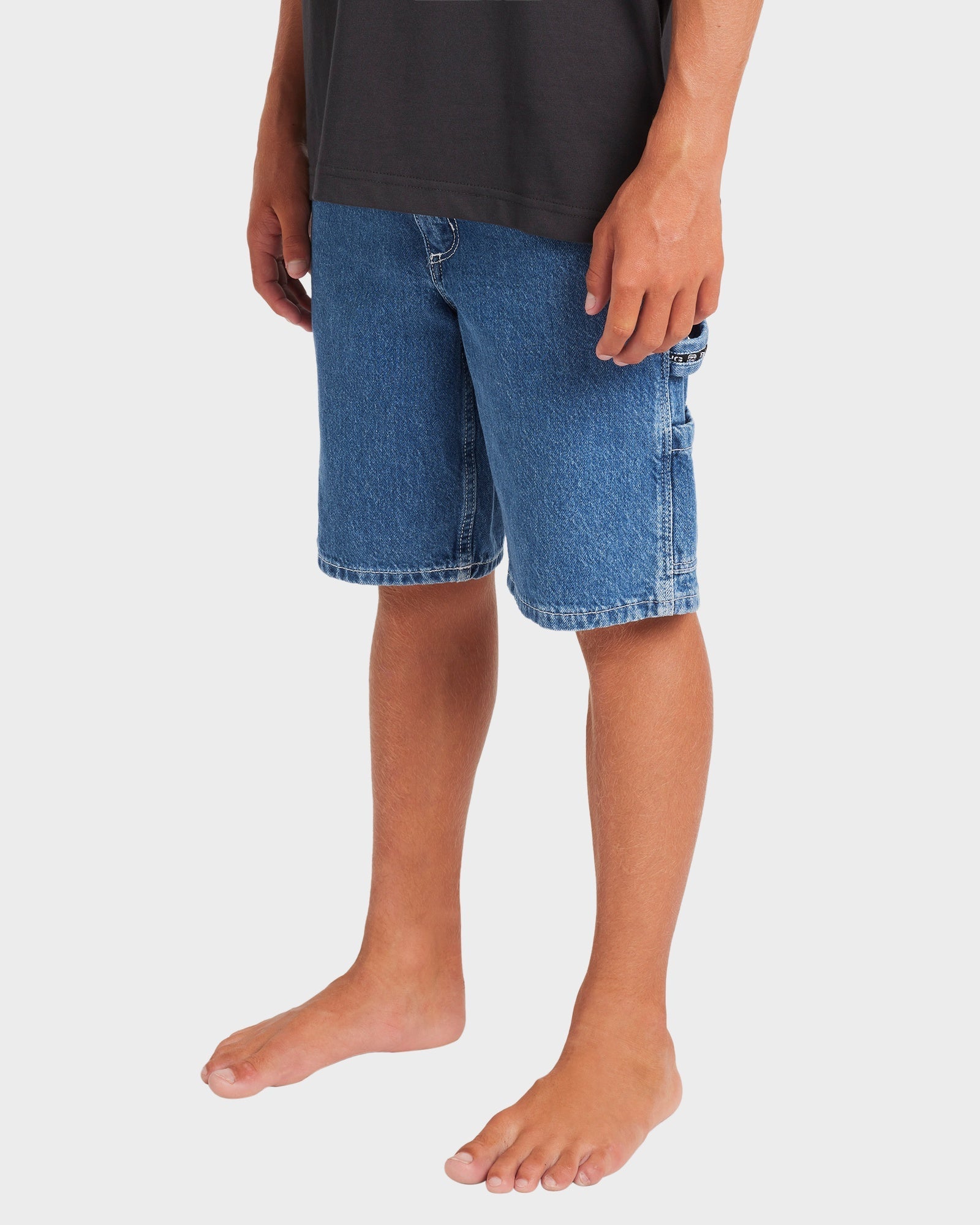 Boys 8-16 Bad Dog Denim Shorts