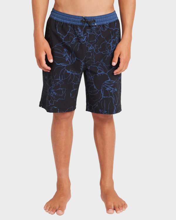 Boys 8-16 Sundays Layback Boardshorts