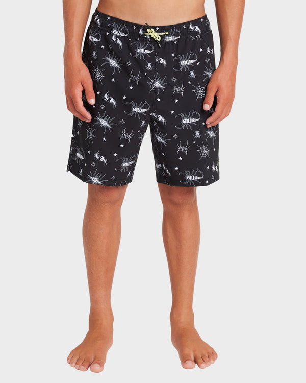Boys 8-16 Creatures Layback Boardshorts