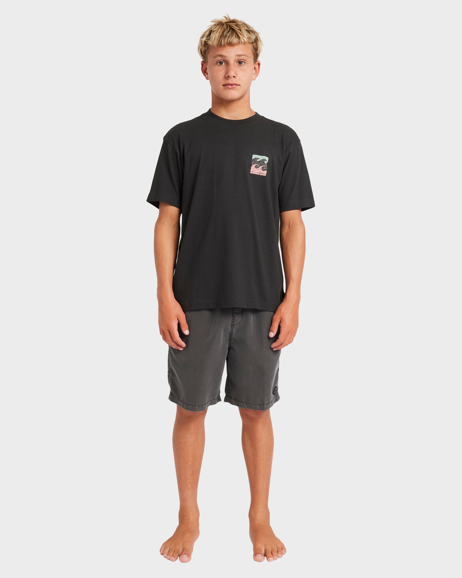 Boys 8-16 Crayon Wave T-Shirt