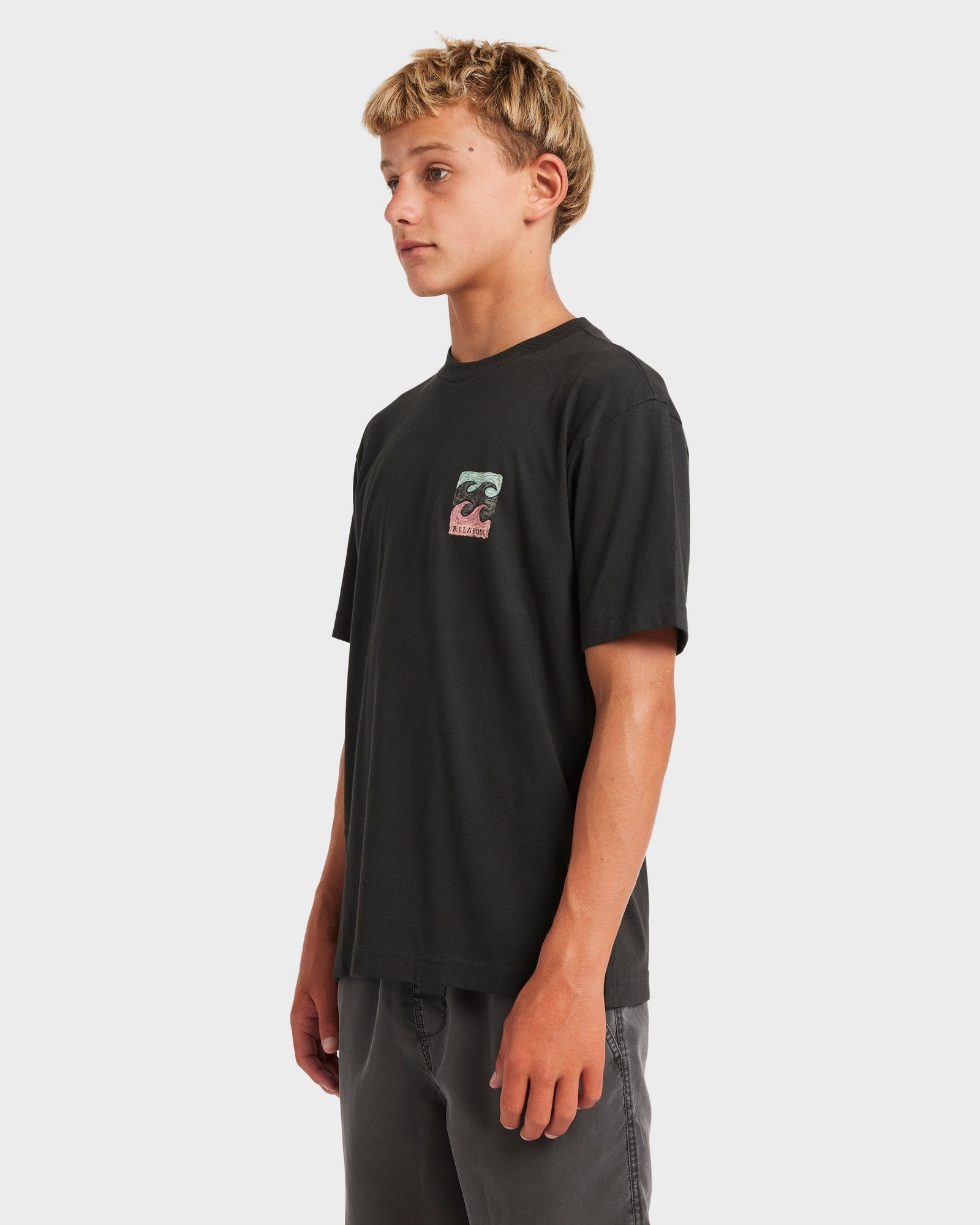 Boys 8-16 Crayon Wave T-Shirt