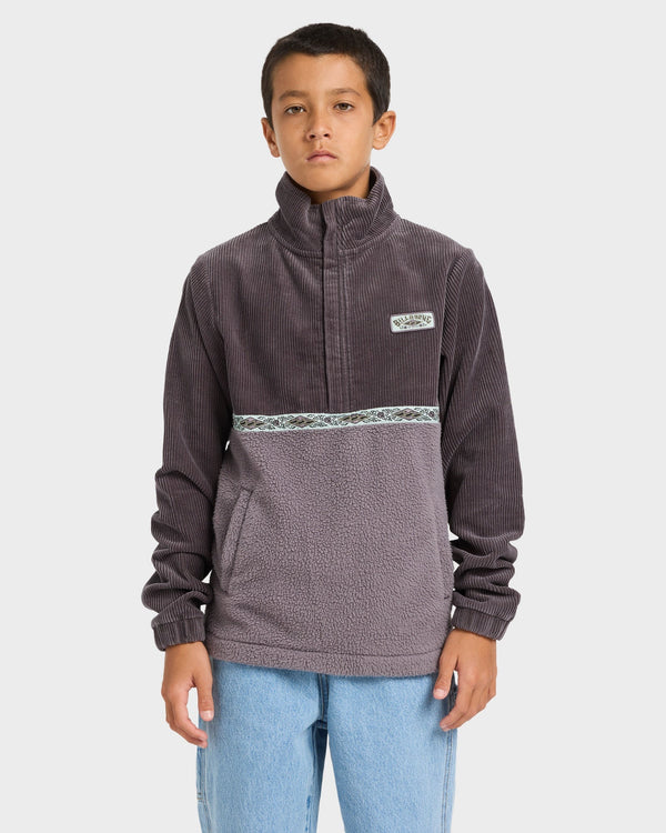 Boys 8-16 Space Lobster Half Zip Fleece Pullover