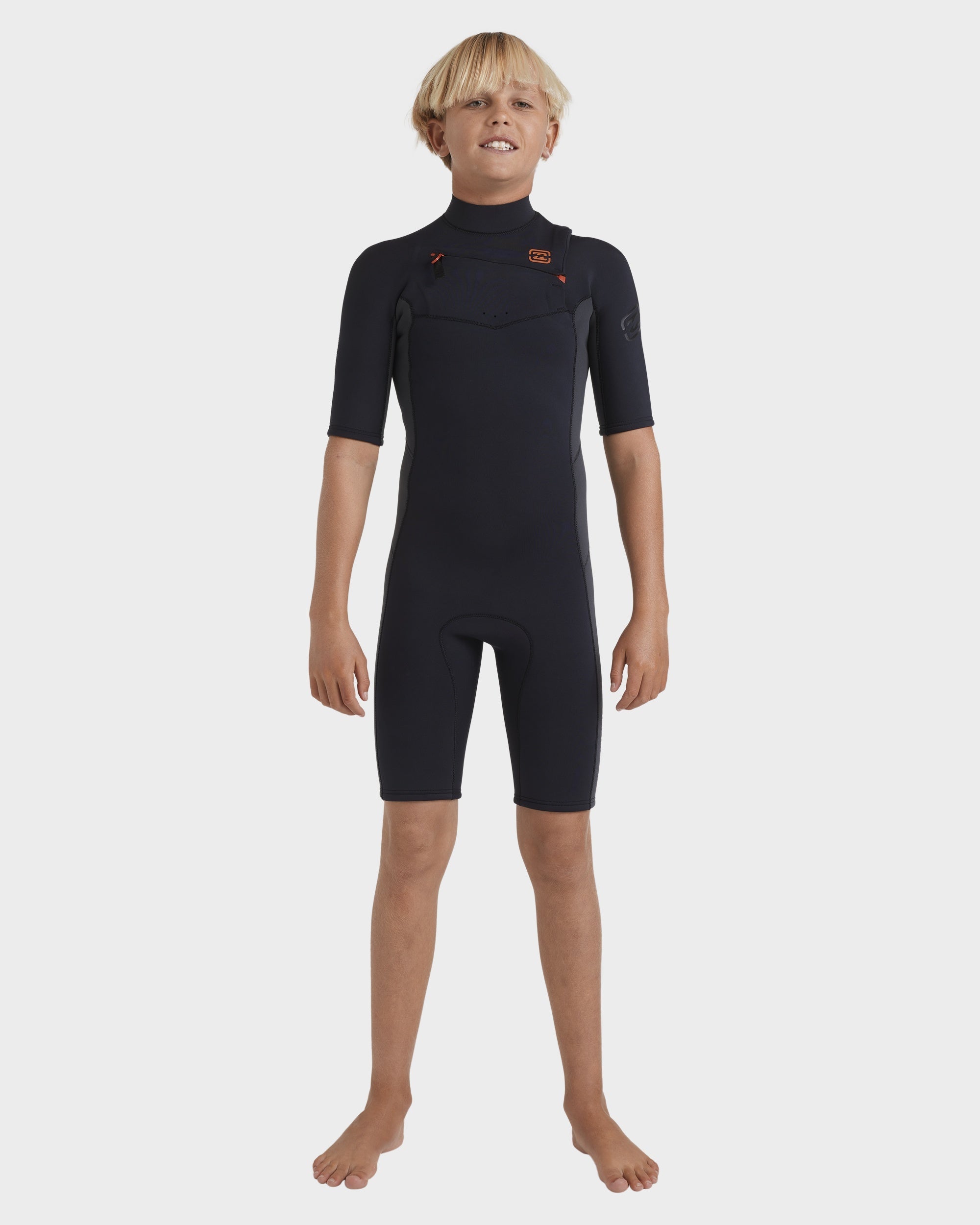 Boys 8-16 2/2 mm Absolute Natural Chest Zip GBS Springsuit – Billabong
