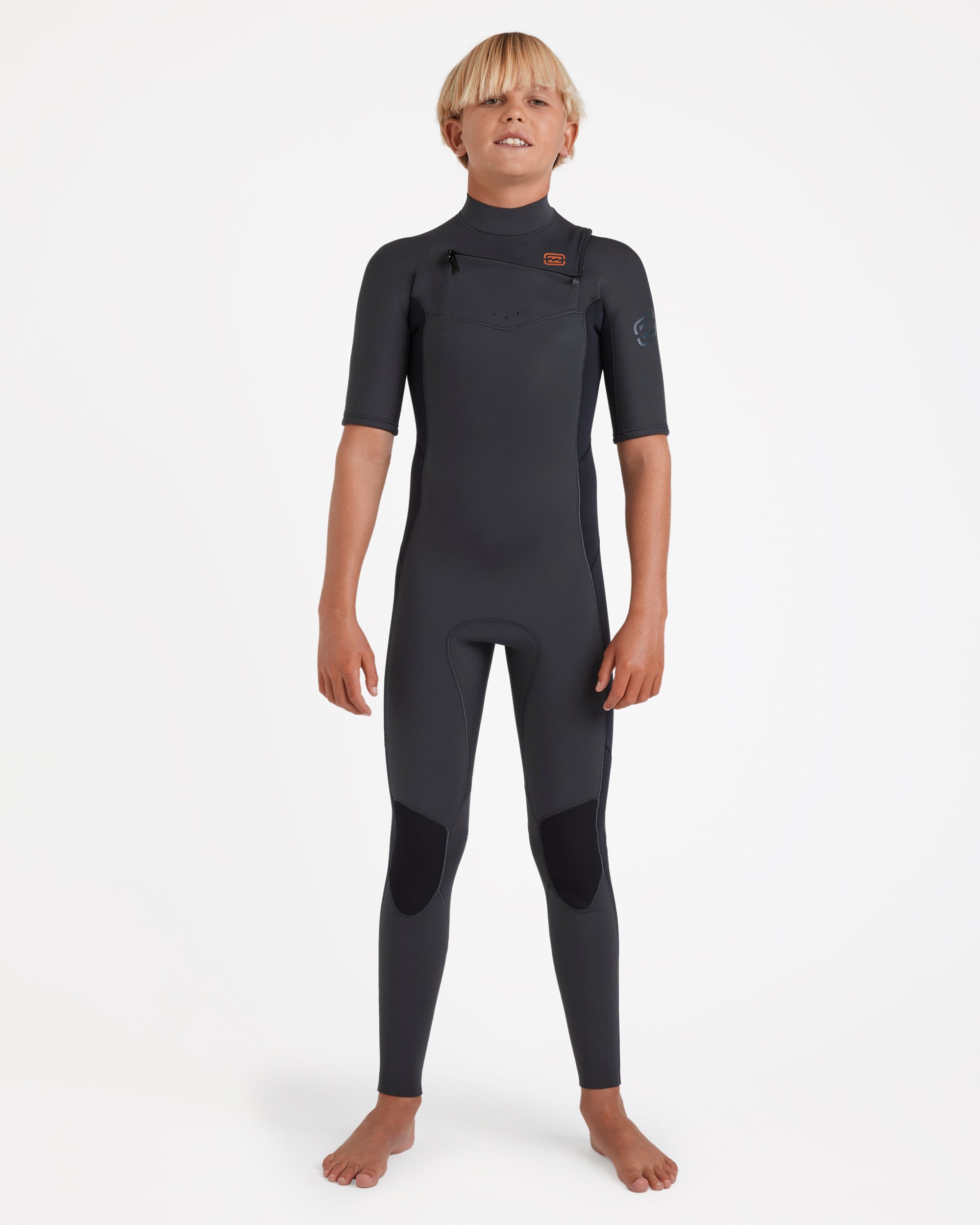 Boys 8-16 2/2 mm Absolute Natural Chest Zip GBS Fullsuit
