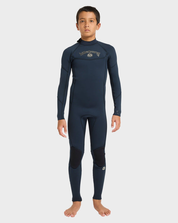 Boys 8-16 3/2mm Absolute Back Zip Flatlock Steamer Wetsuit