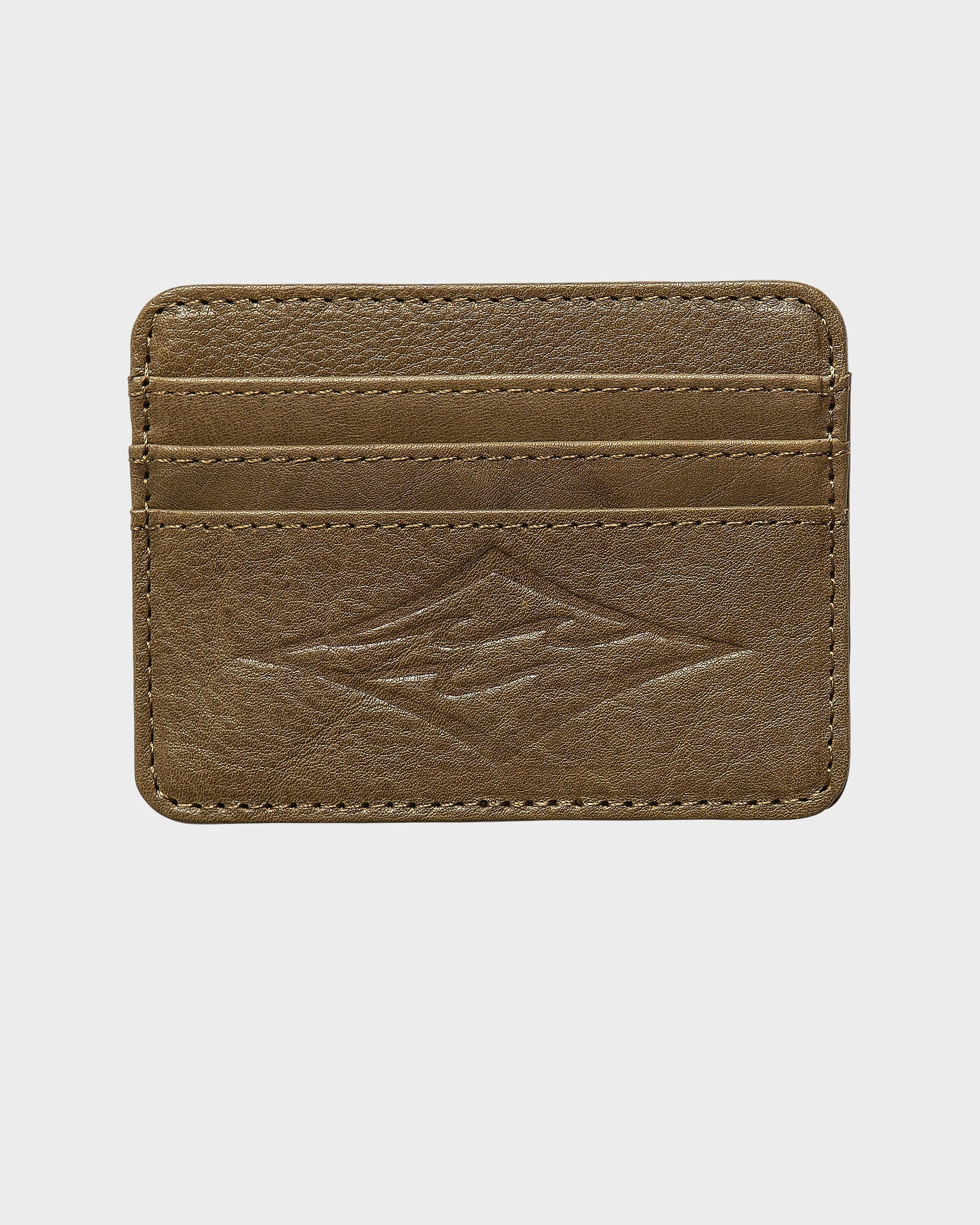 Mens Diamond Leather Cardholder