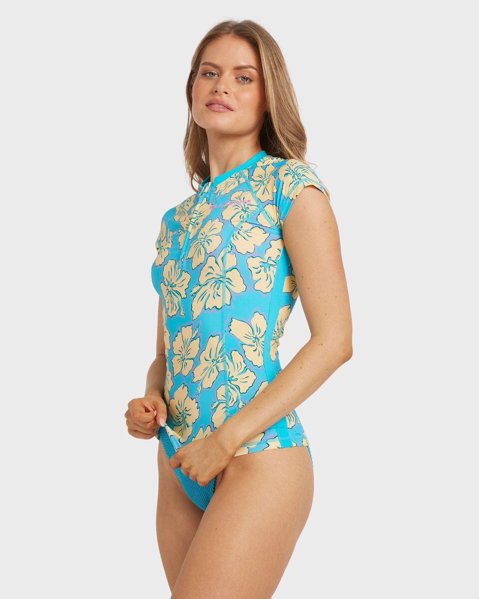 Womens Tropic Shift Point Break Rash Vest