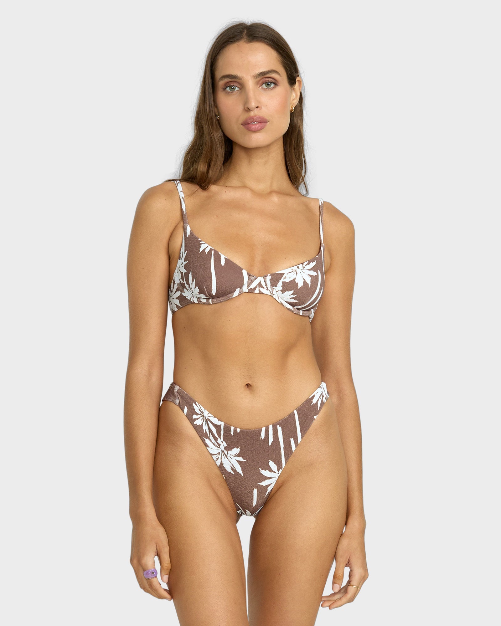 Womens Sunset Canyon Demi Underwire Bikini Top