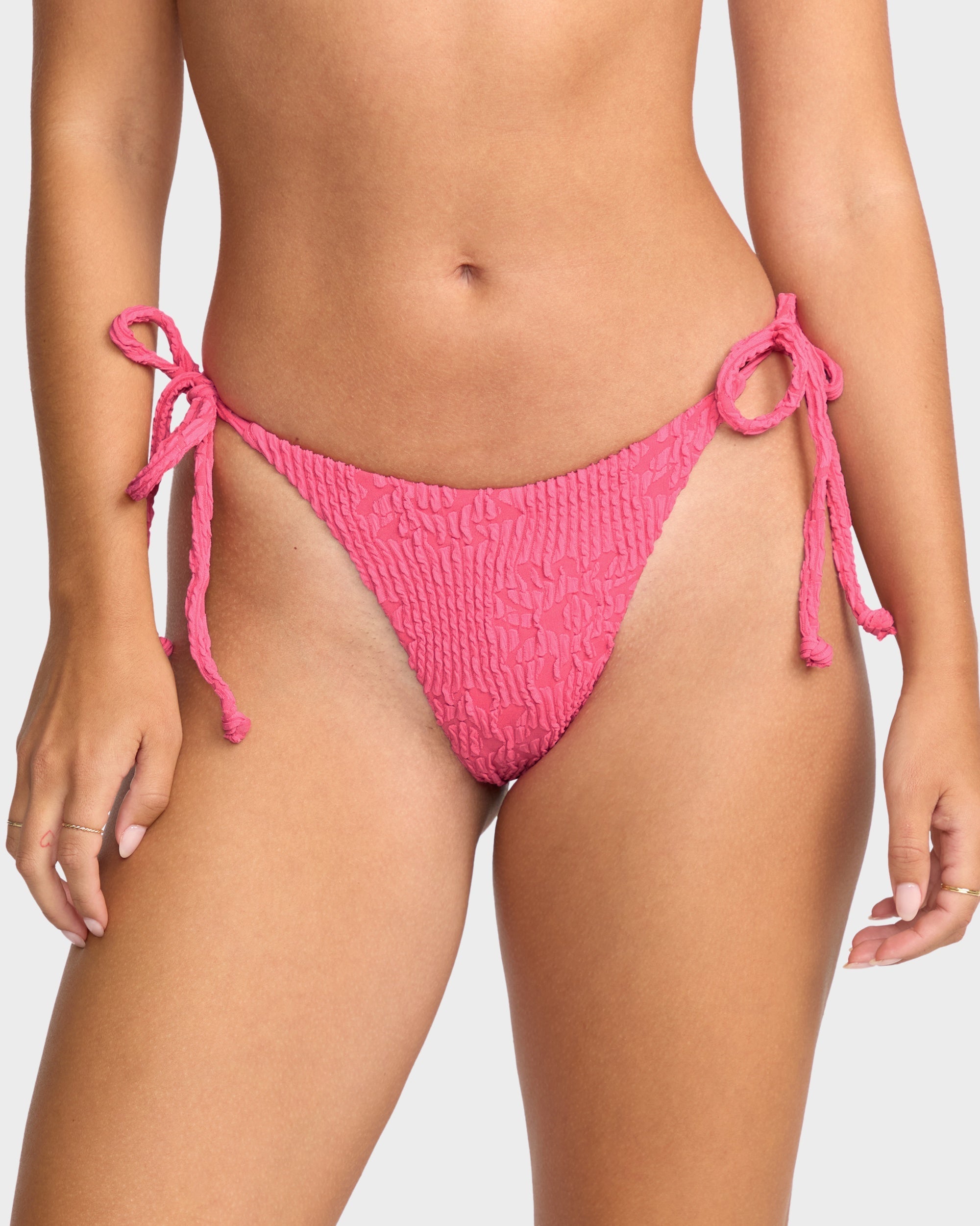 Womens We're Wild Tie Side Maya Bikini Bottom