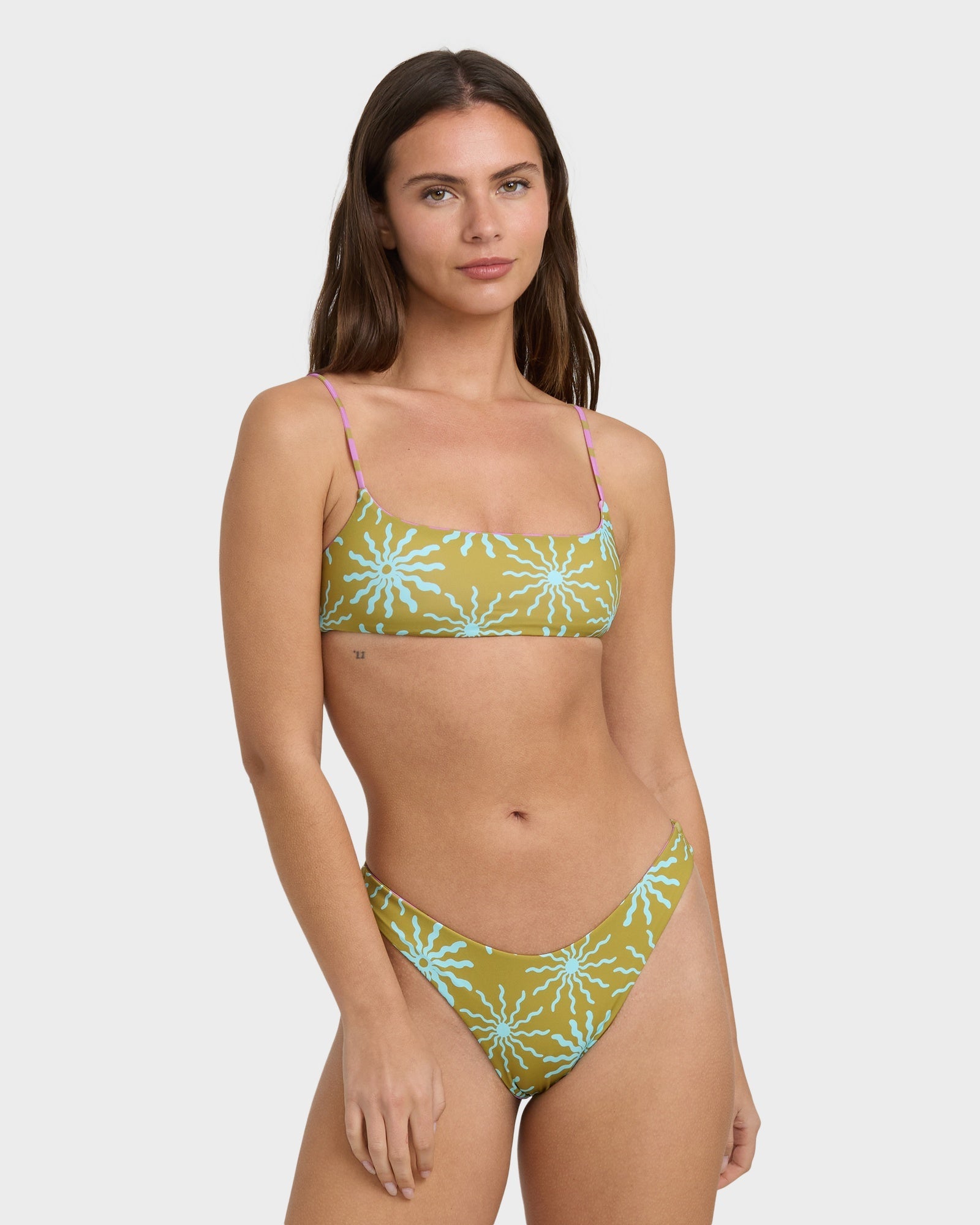Womens Sun Fired Reversible Hike Bikini Bottom