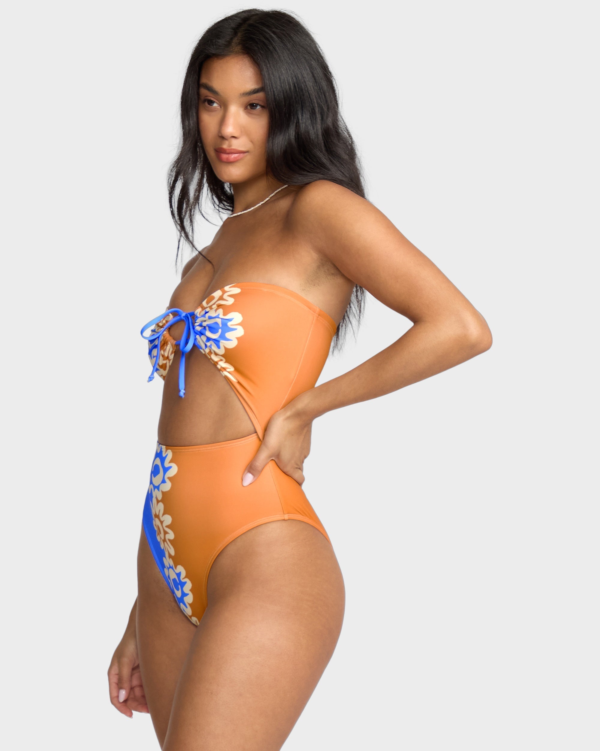 Womens Trippin Drippin One Piece Swimsuit