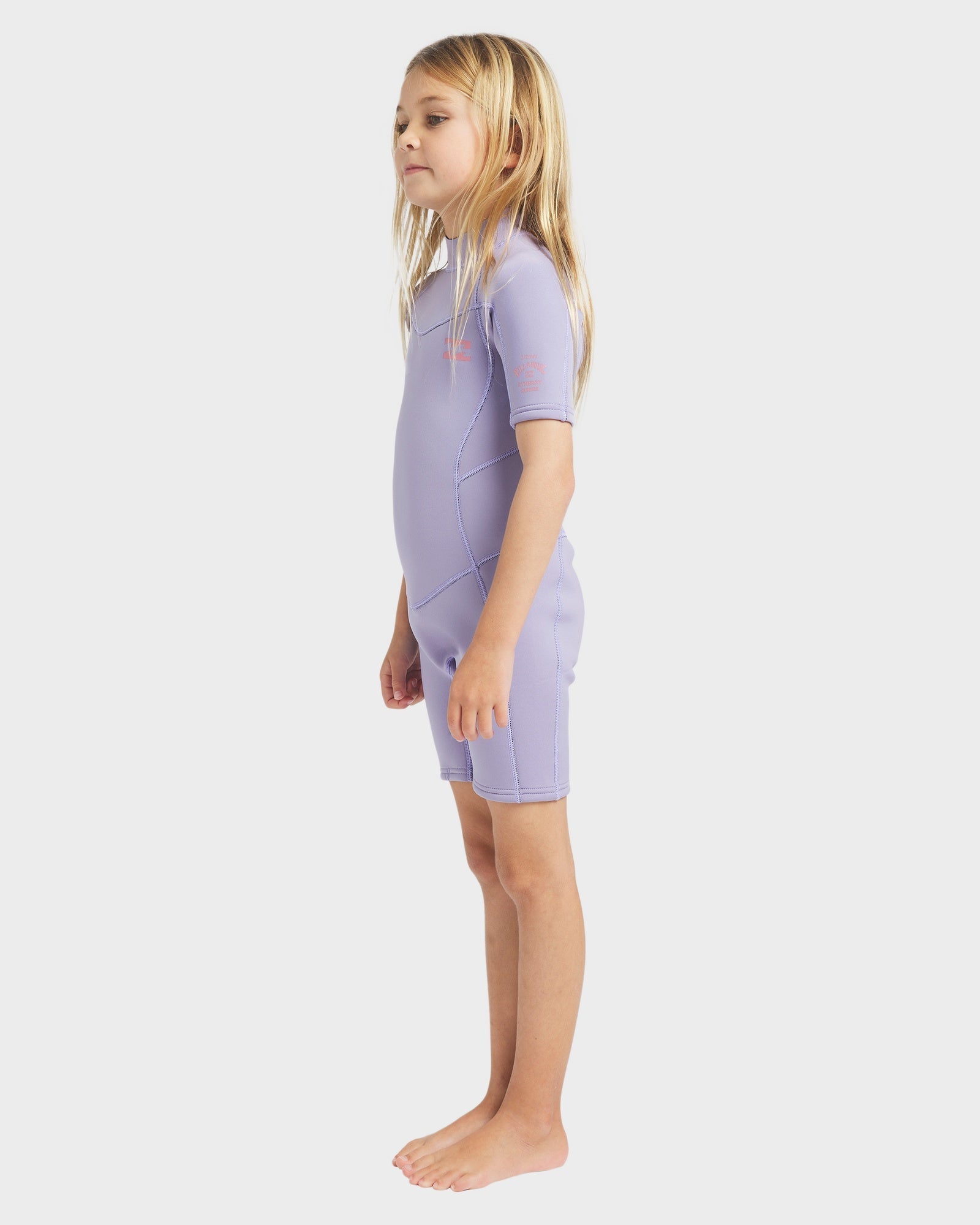 Girls 2-6 2/2 mm Synergy Back Zip Springsuit – Billabong