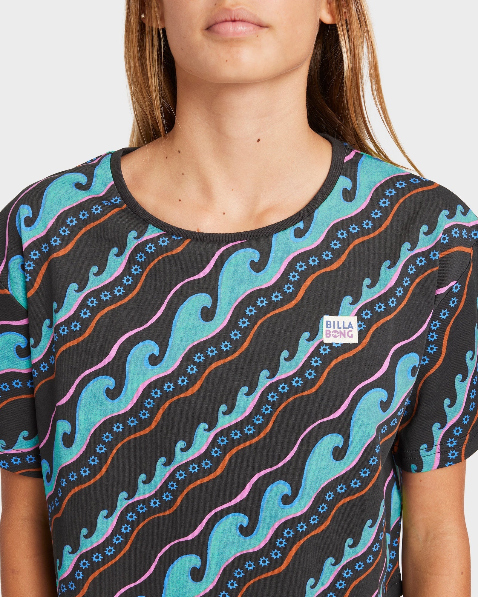 Girls 6-14 Sea Level Crop T-Shirt