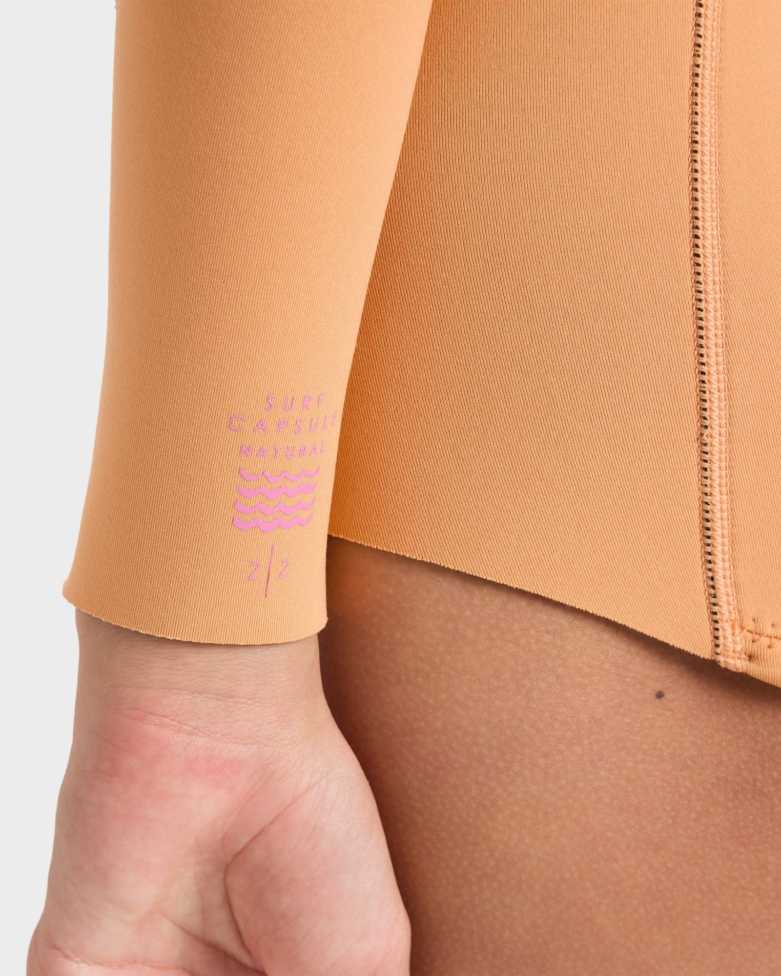 Girls 8-14 2/2mm Teen Salty Dayz Nat Long Sleeve Springsuit