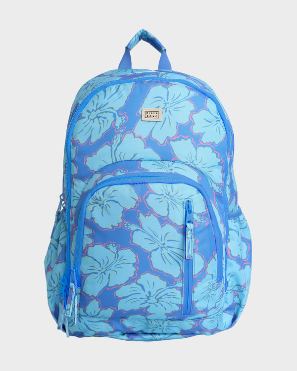 Girls 6-14 Happy Hibiscus Roadie Jr Backpack
