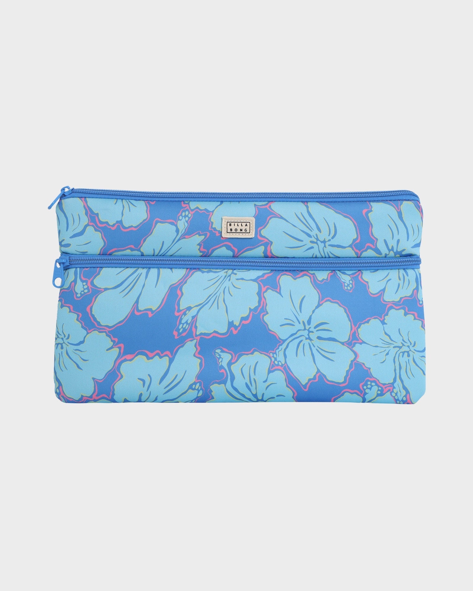 Womens Happy Hibiscus Large Pencil Case