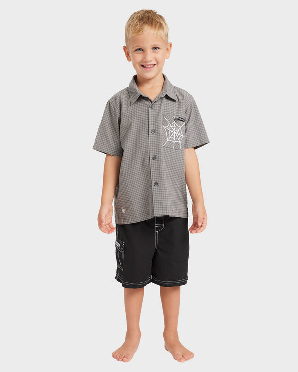Boys 0-7 Web Mogul Shirt
