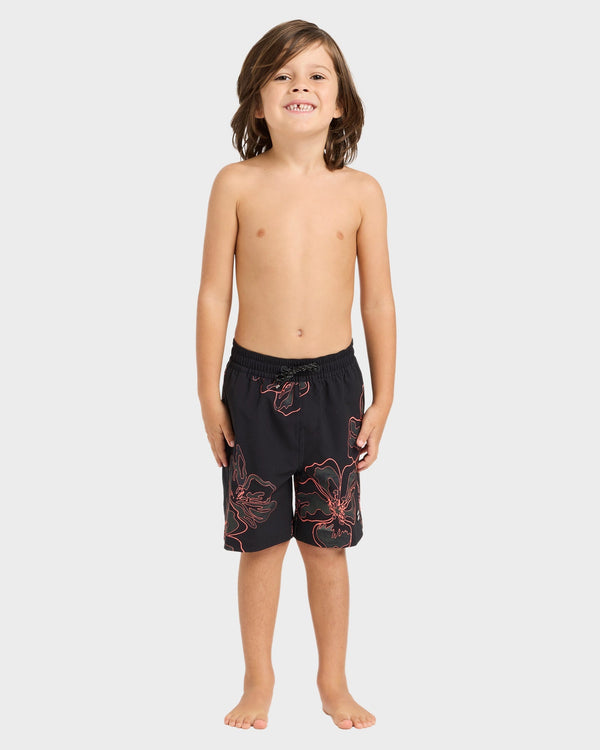 Boys 0-7 Sundays Layback Boardshorts