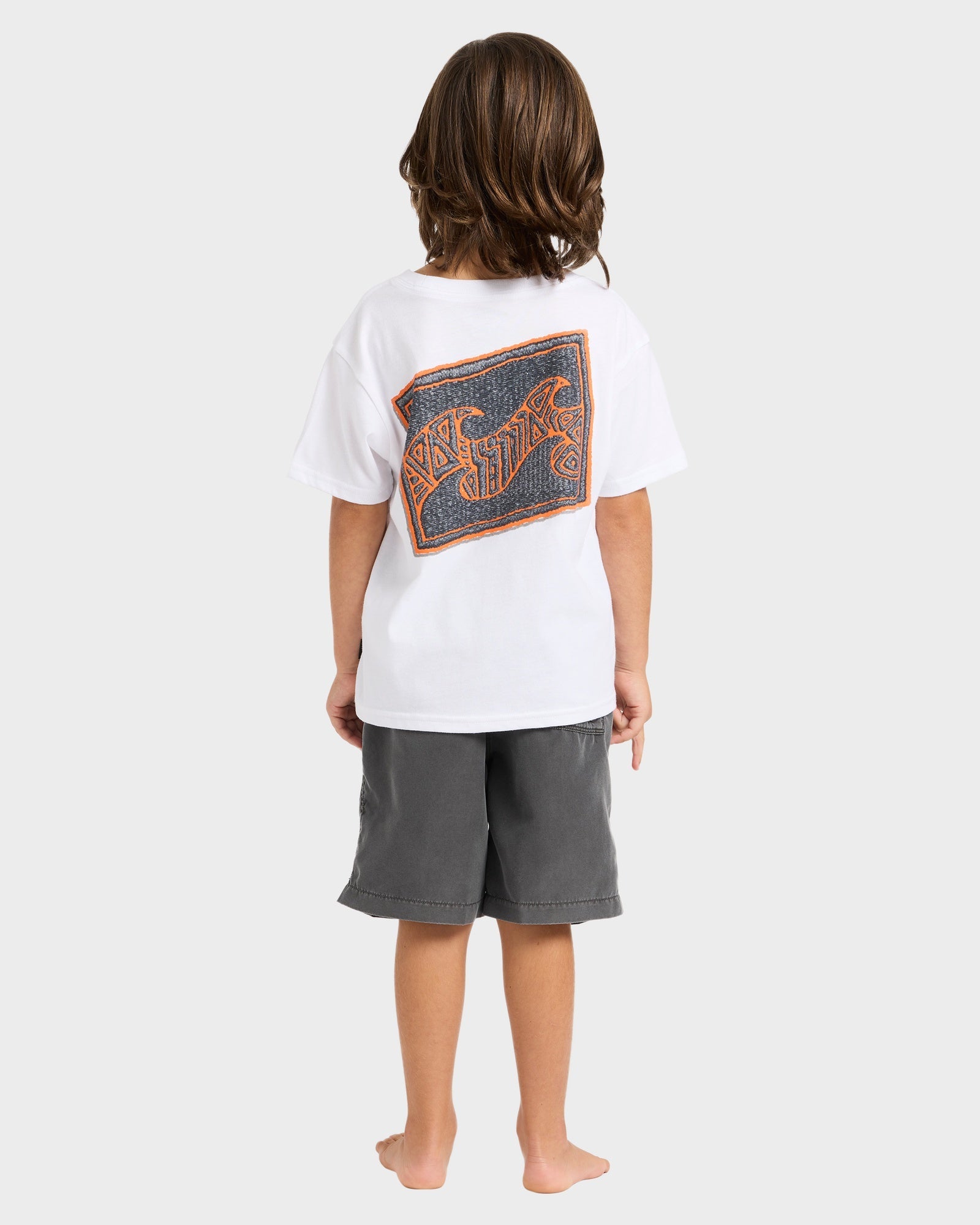 Boys 0-7 Crayon Wave T-Shirt