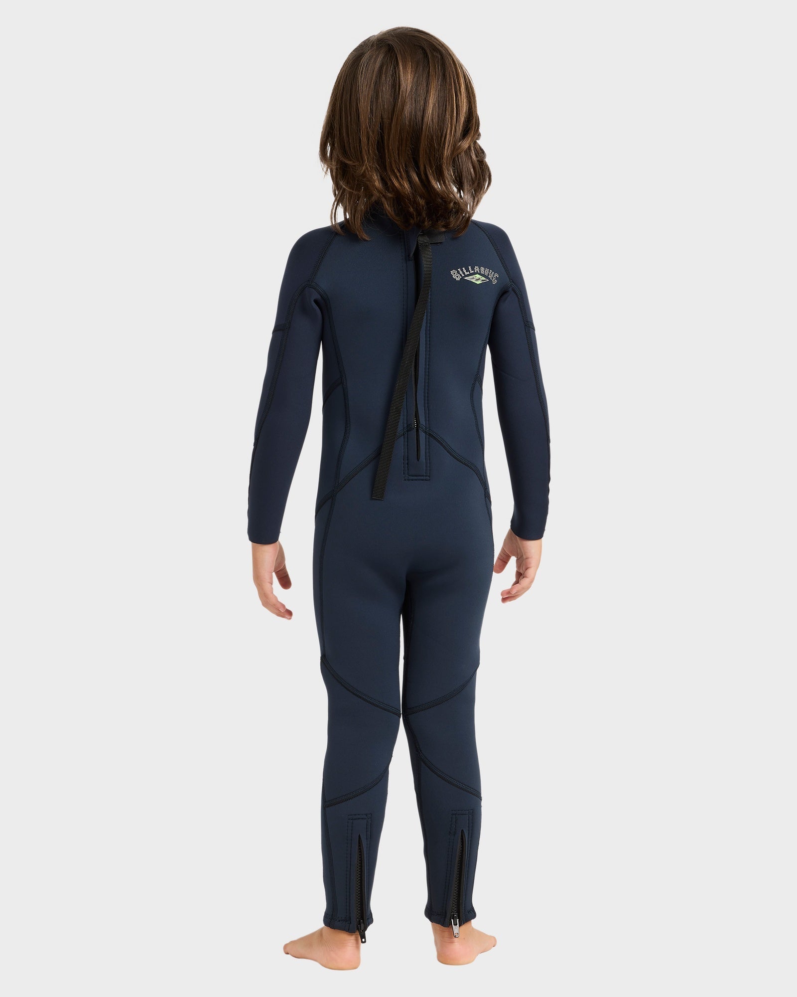 Boys 2-6 3/2mm Absolute Back Zip Flatlock Steamer Wetsuit
