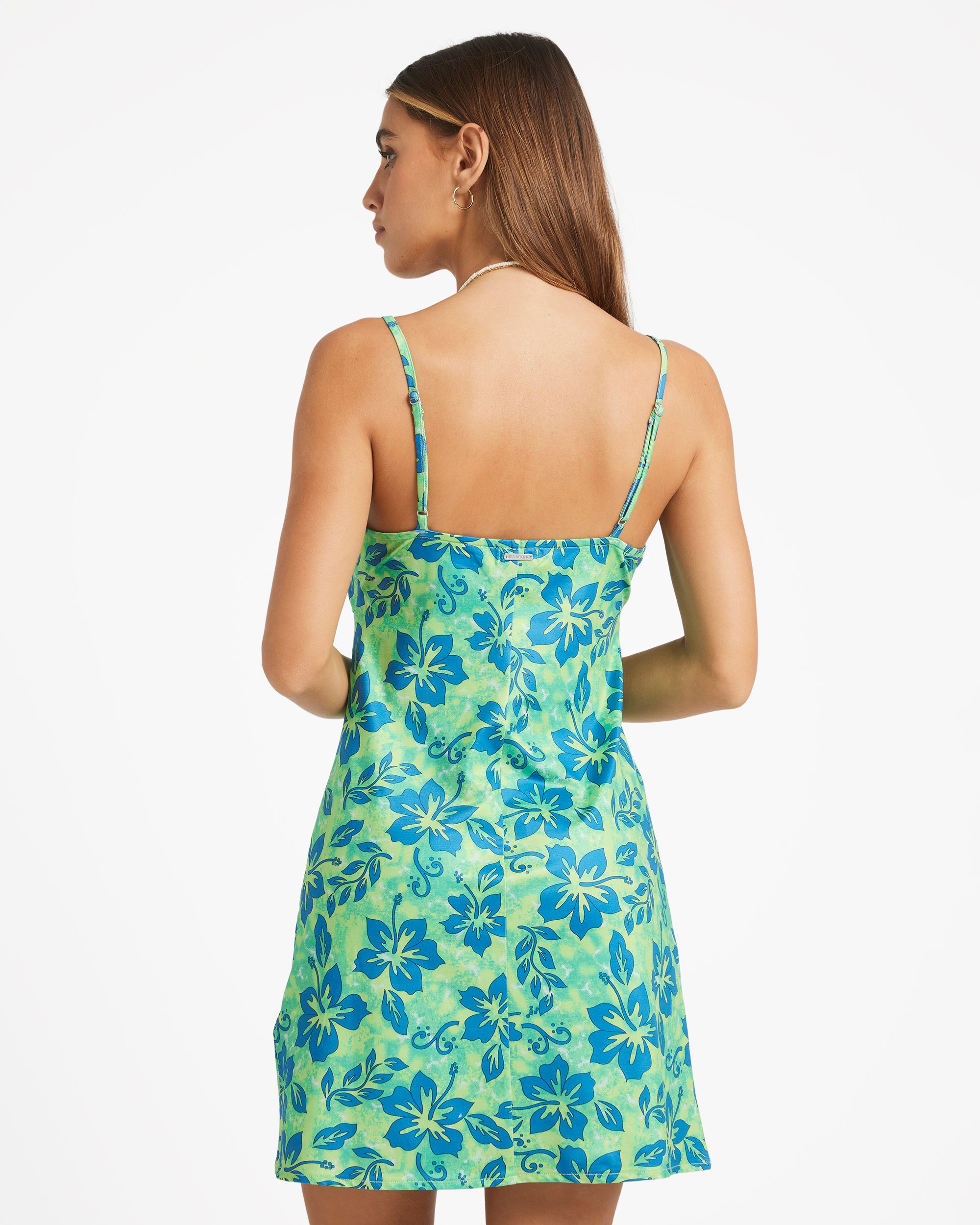 Womens Lime Crush Mini Dress