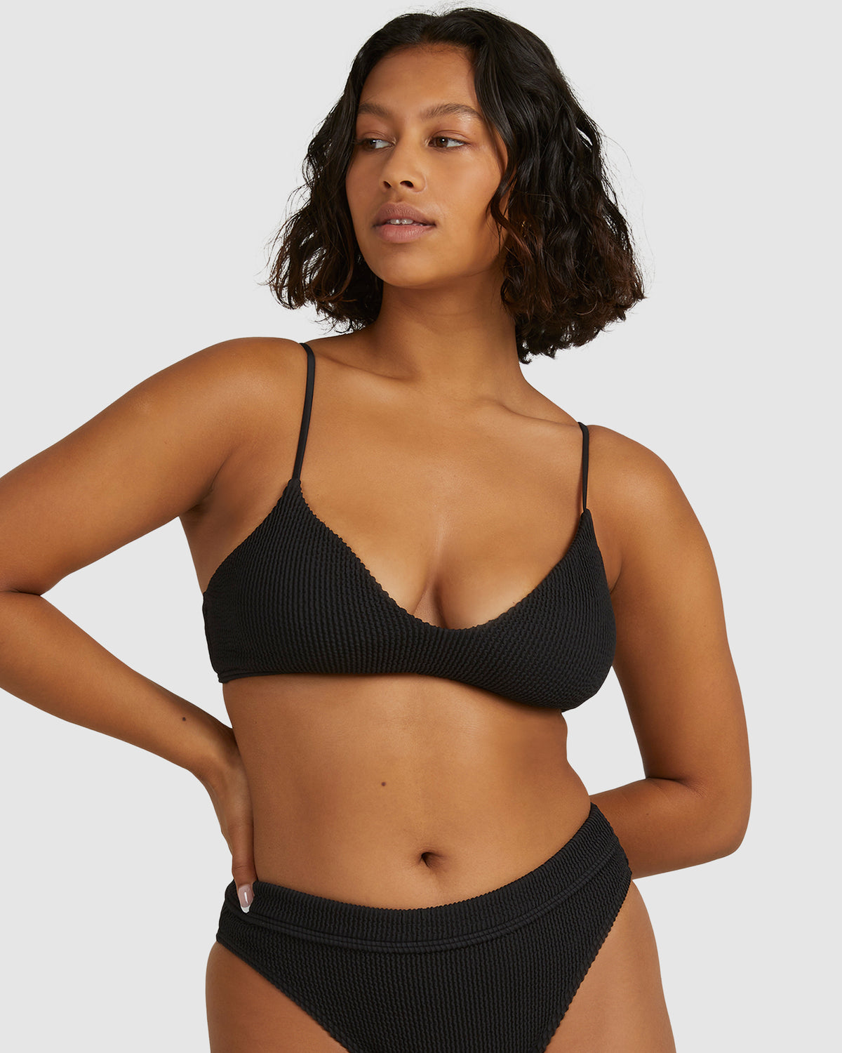 Womens Summer High Bralette Bikini Top