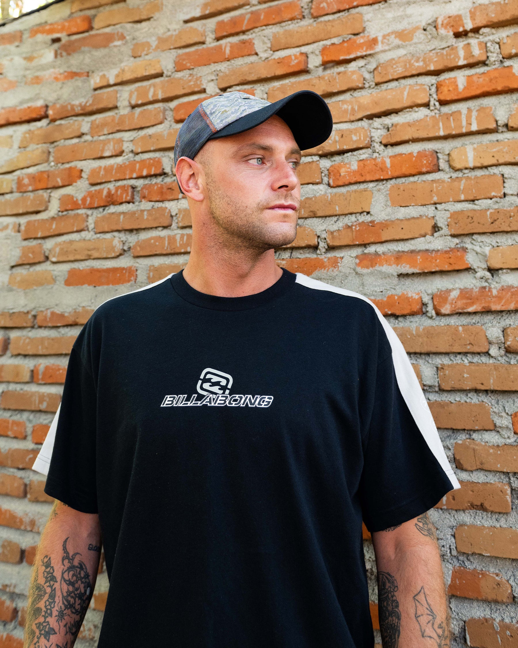 Billabong Spec 73 Piped Tee Black