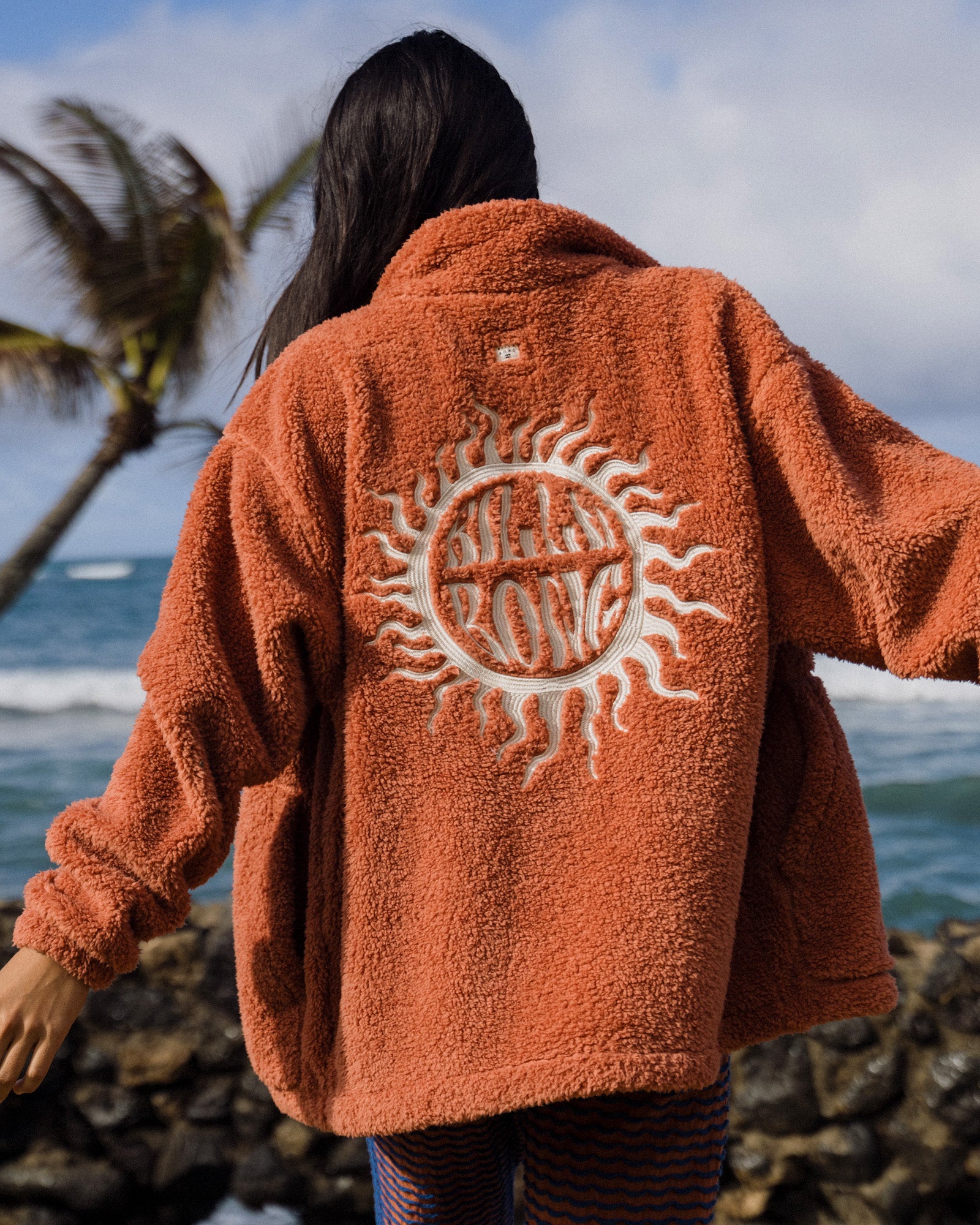 Womens Bring The Sun Fleece Jacket – Billabong AU