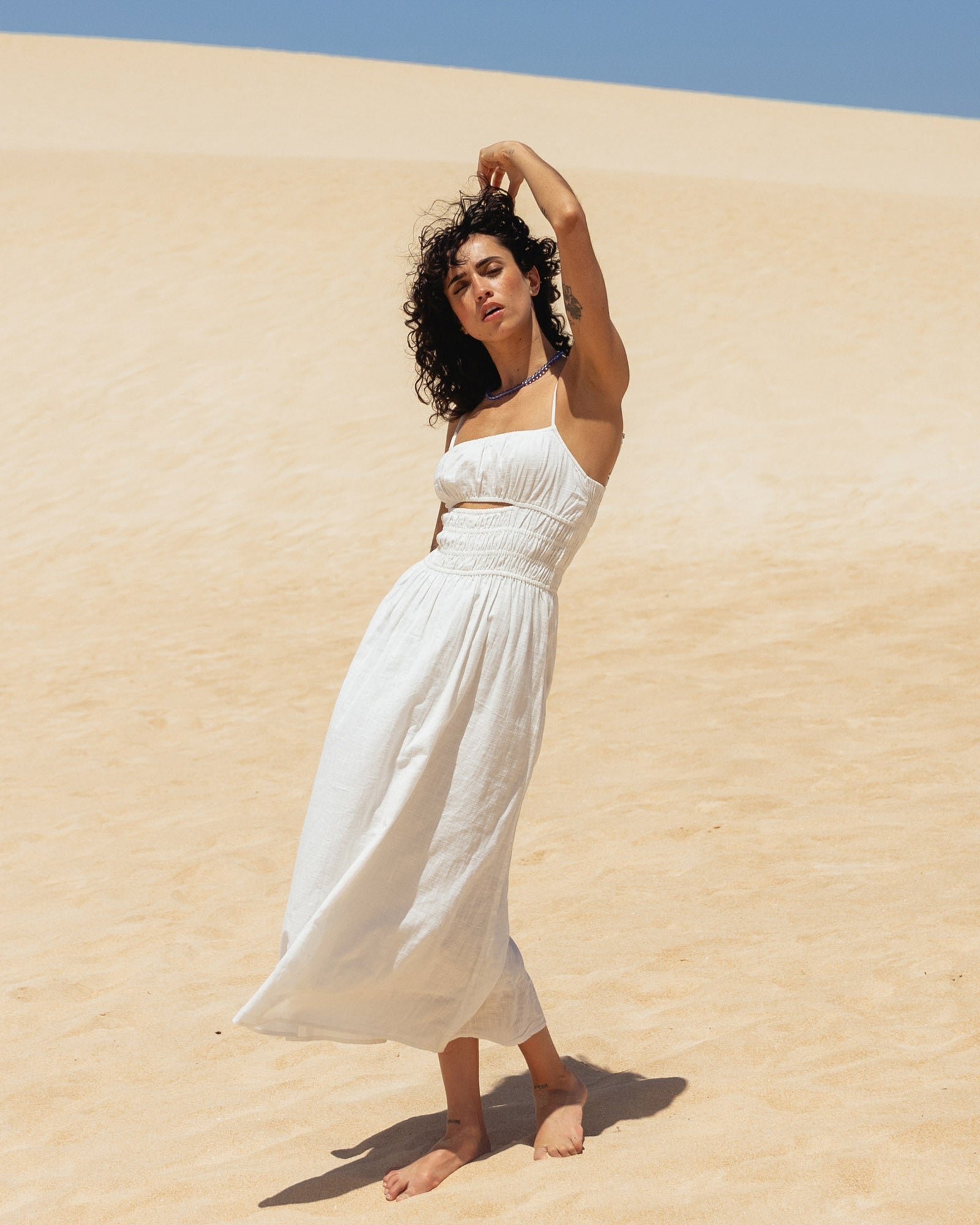 Womens Cloud Maxi Dress