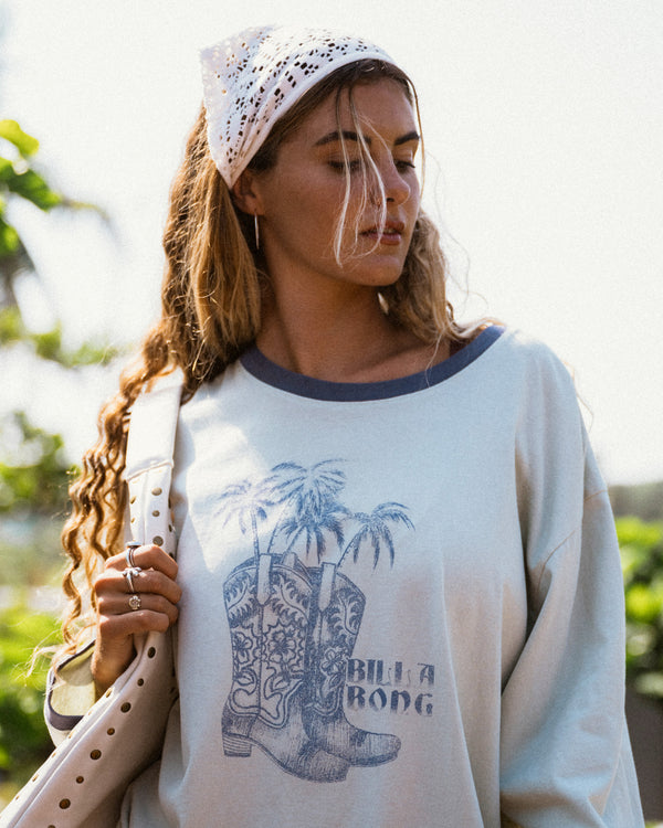 Womens Cowgirl Long Sleeve T-Shirt