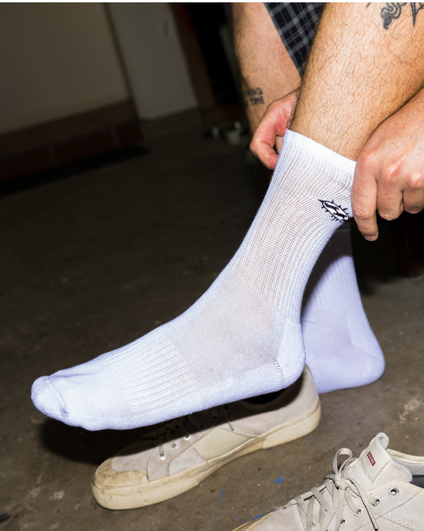 Mens Creed 2 Pack Crew Socks