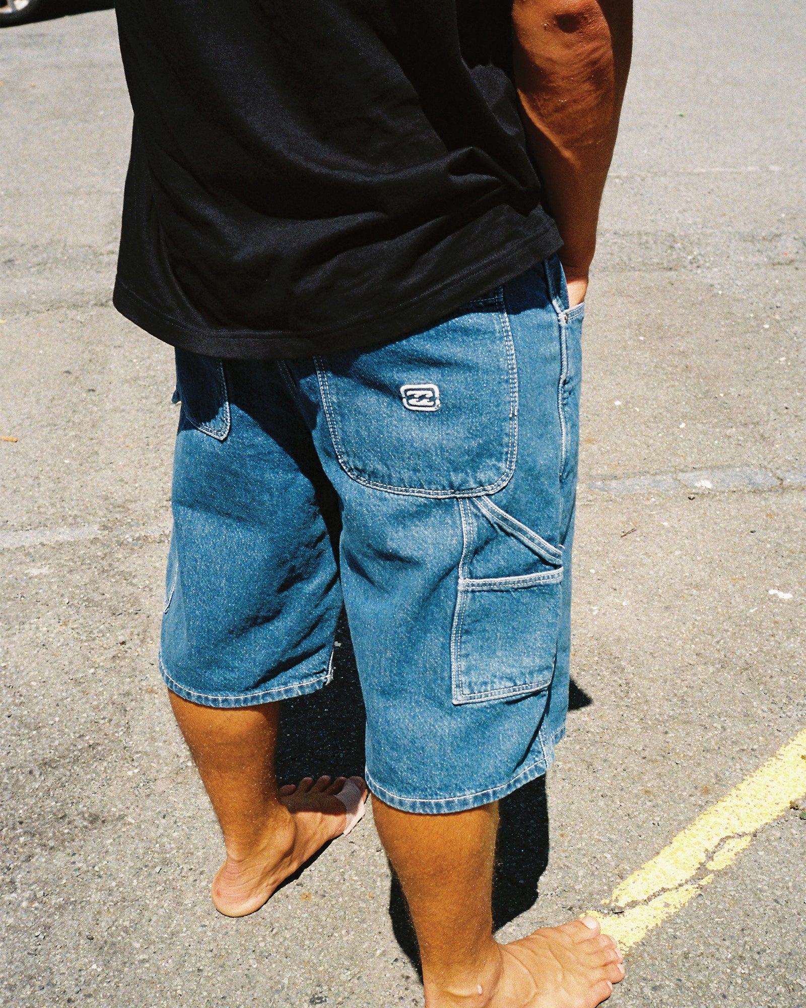 Mens Bad Dog Workwear 21" Shorts