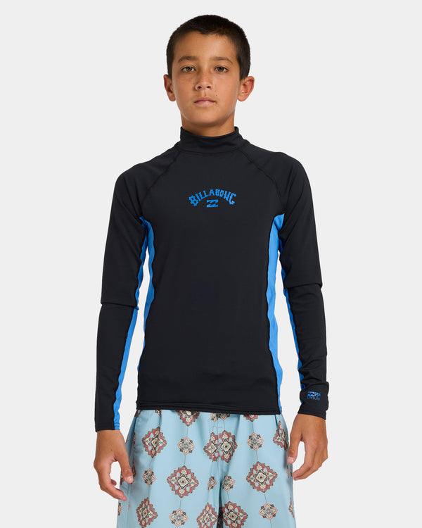 Boys 8-16 Arch Long Sleeve Rash Vest