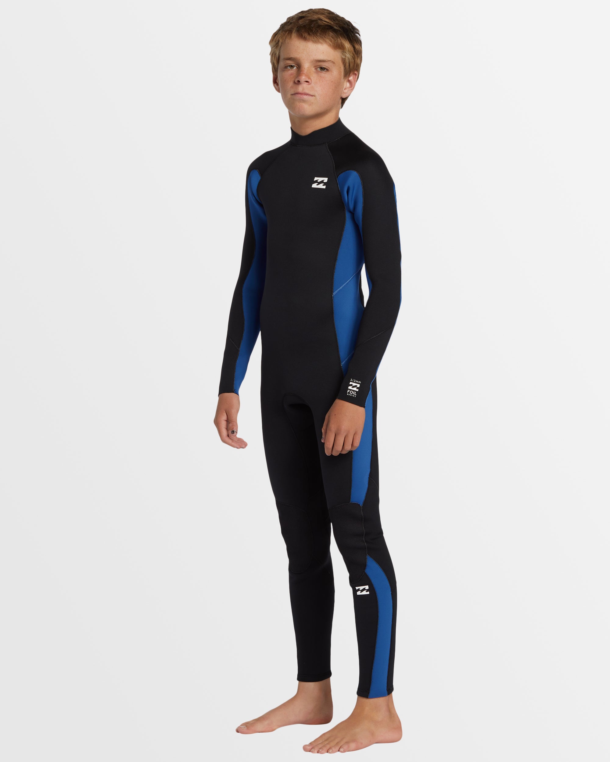 Boys 6-16 3/2mm Foil Back Zip Wetsuit