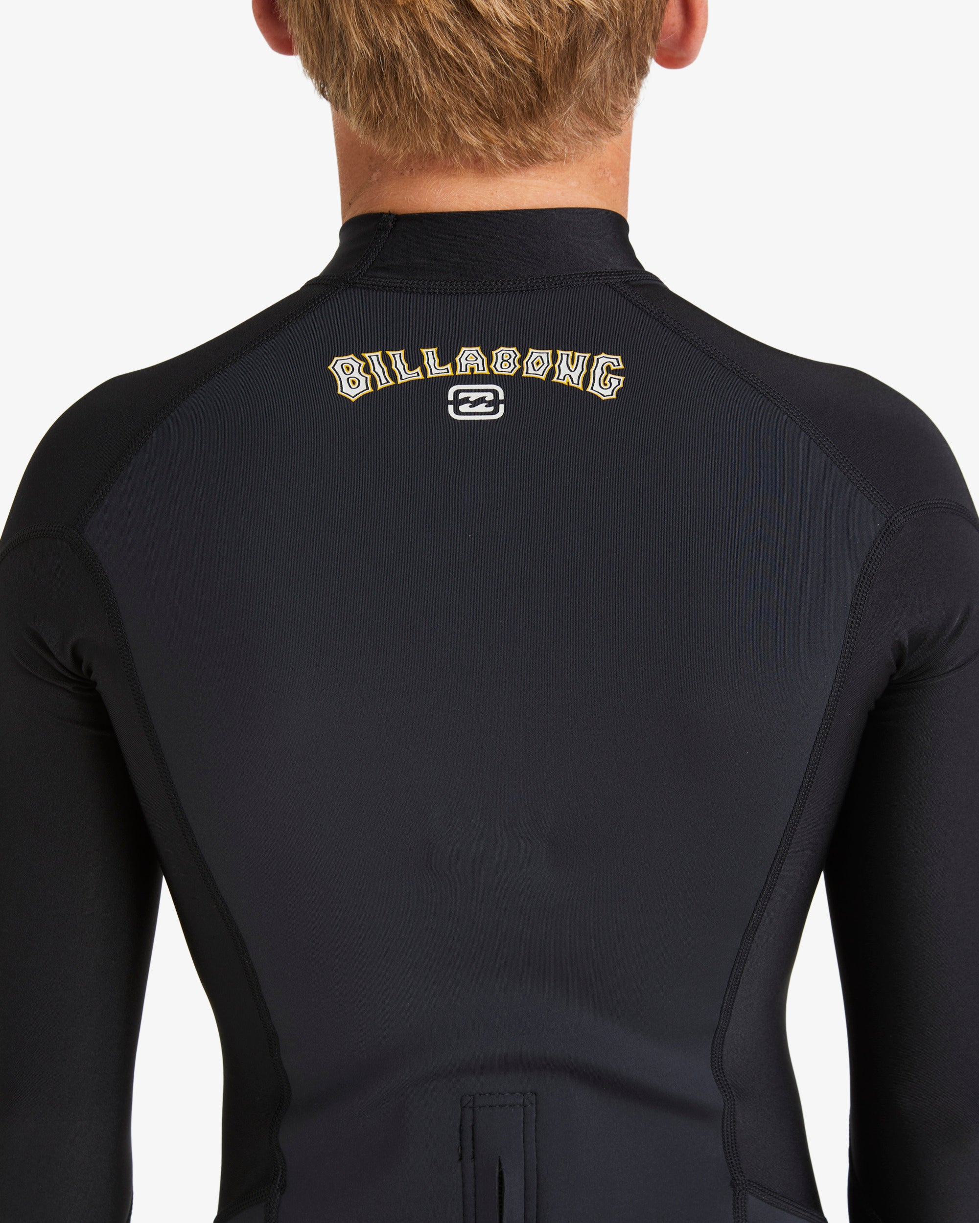 Boys 6-16 1mm Absolute Natural Poly Long Sleeve Wetsuit Top