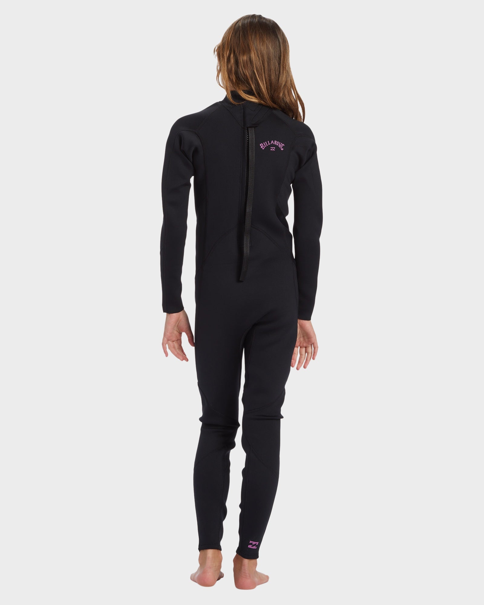 Girls 6-16 3/2mm Foil Back Zip GBS Steamer Wetsuit