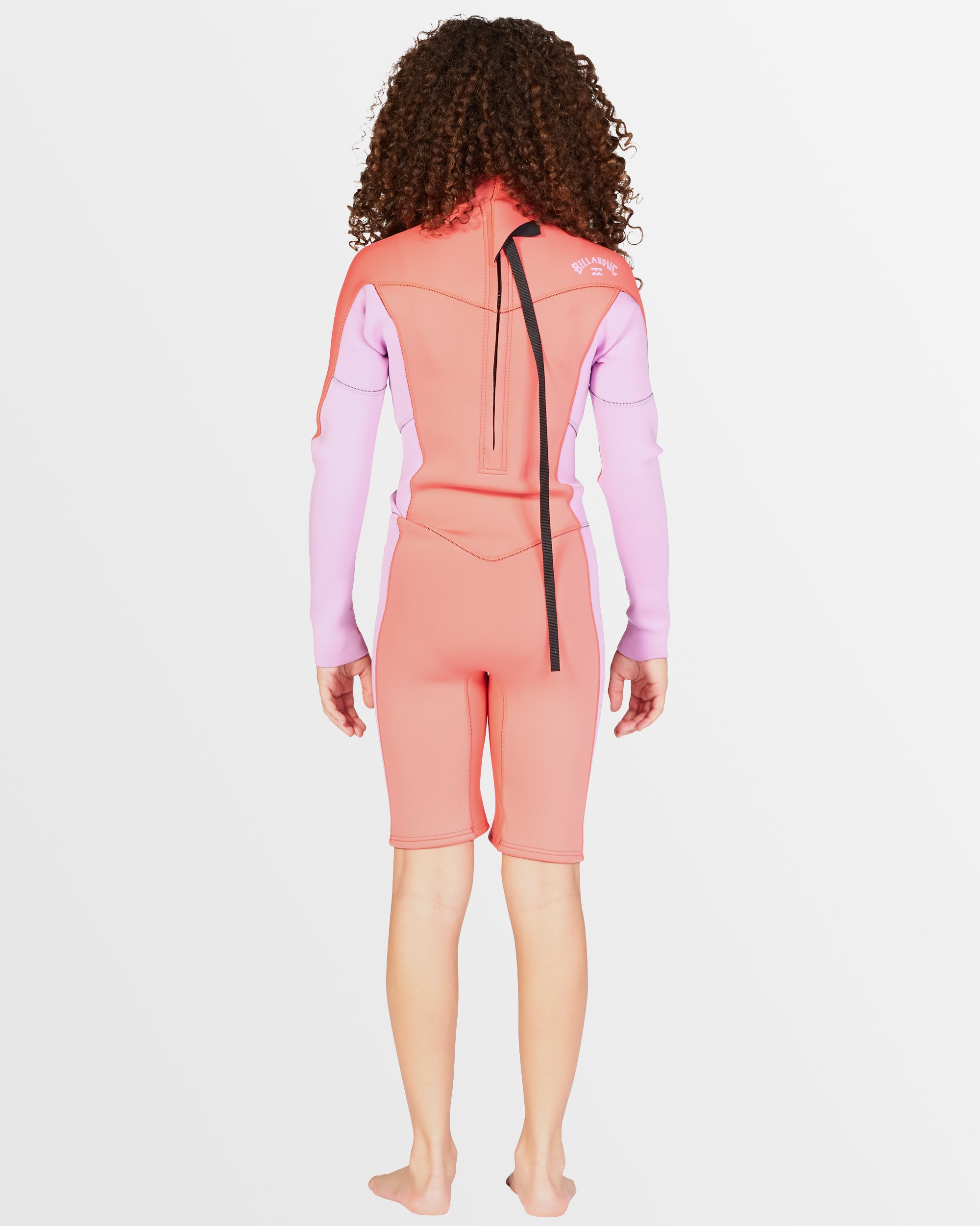 Girls 8-14 2/2mm Synergy Back Zip Long Sleeve Springsuit – Billabong